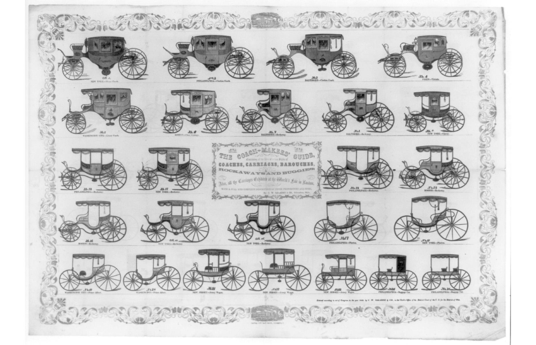 Fabricación de coches de caballos