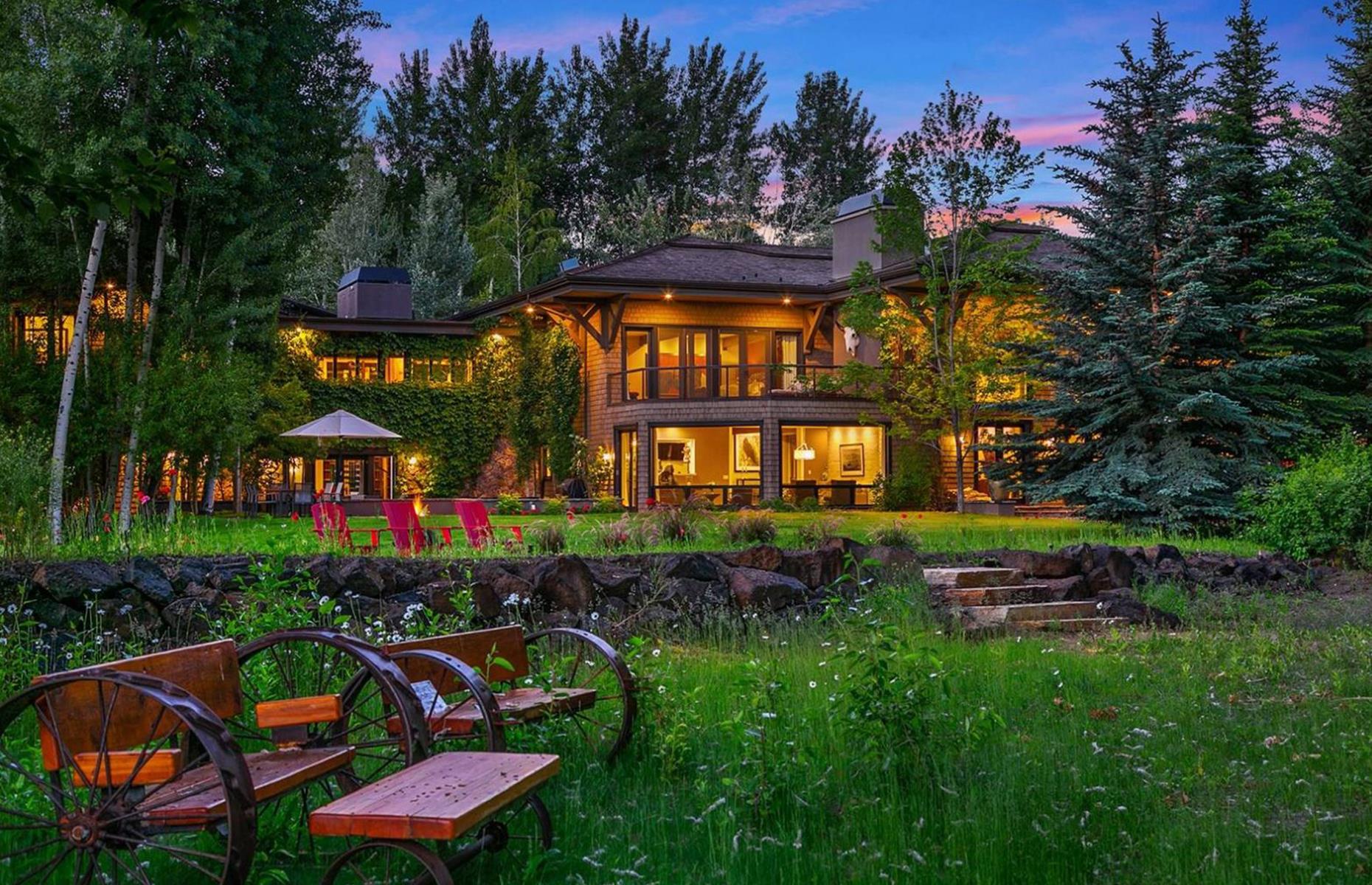 Idaho: Riverfront retreat, Ketchum, $16 million (£12.2m): The most incredible homes for sale in every US state
