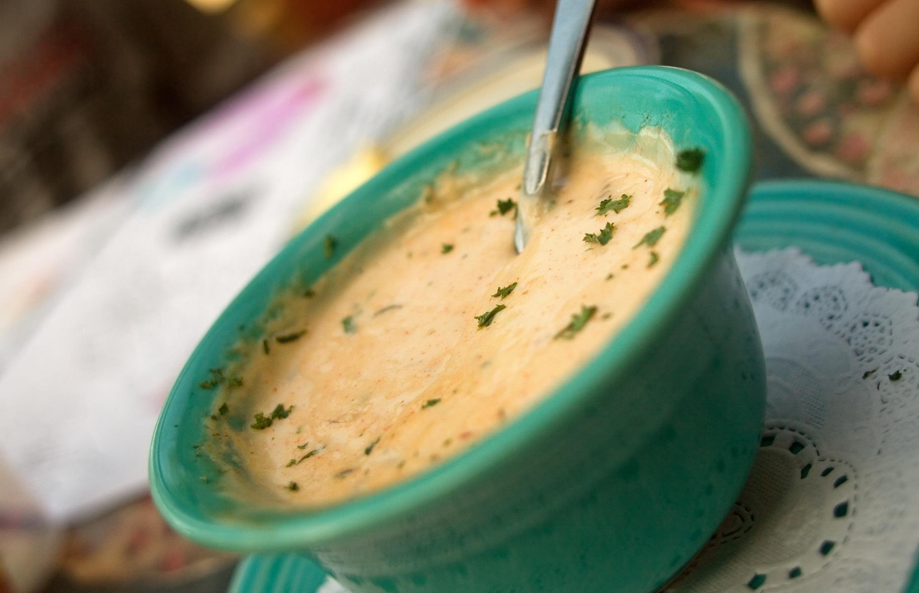 South Carolina: she-crab soup