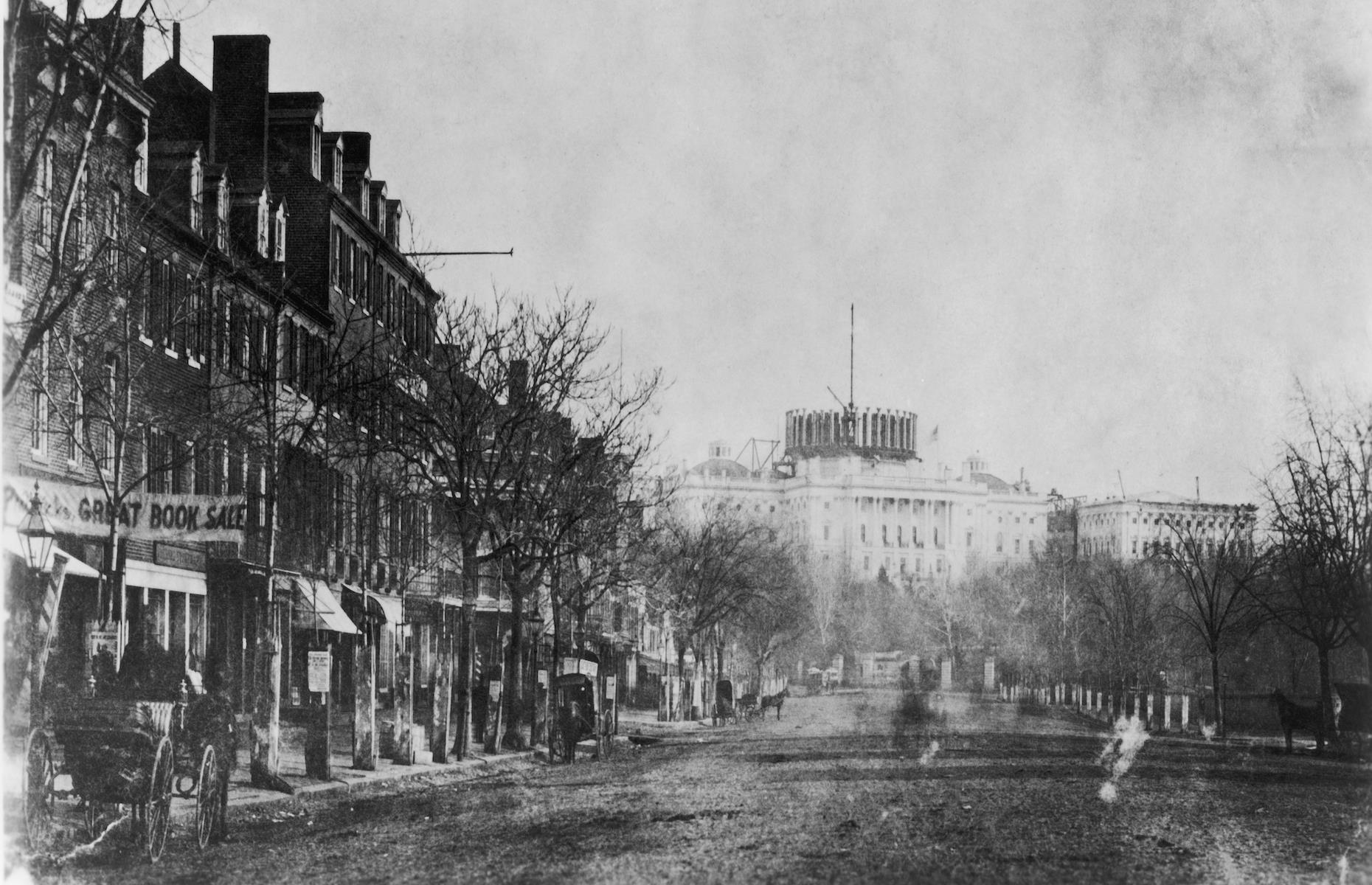 Then; Pennsylvania Avenue, Washington DC