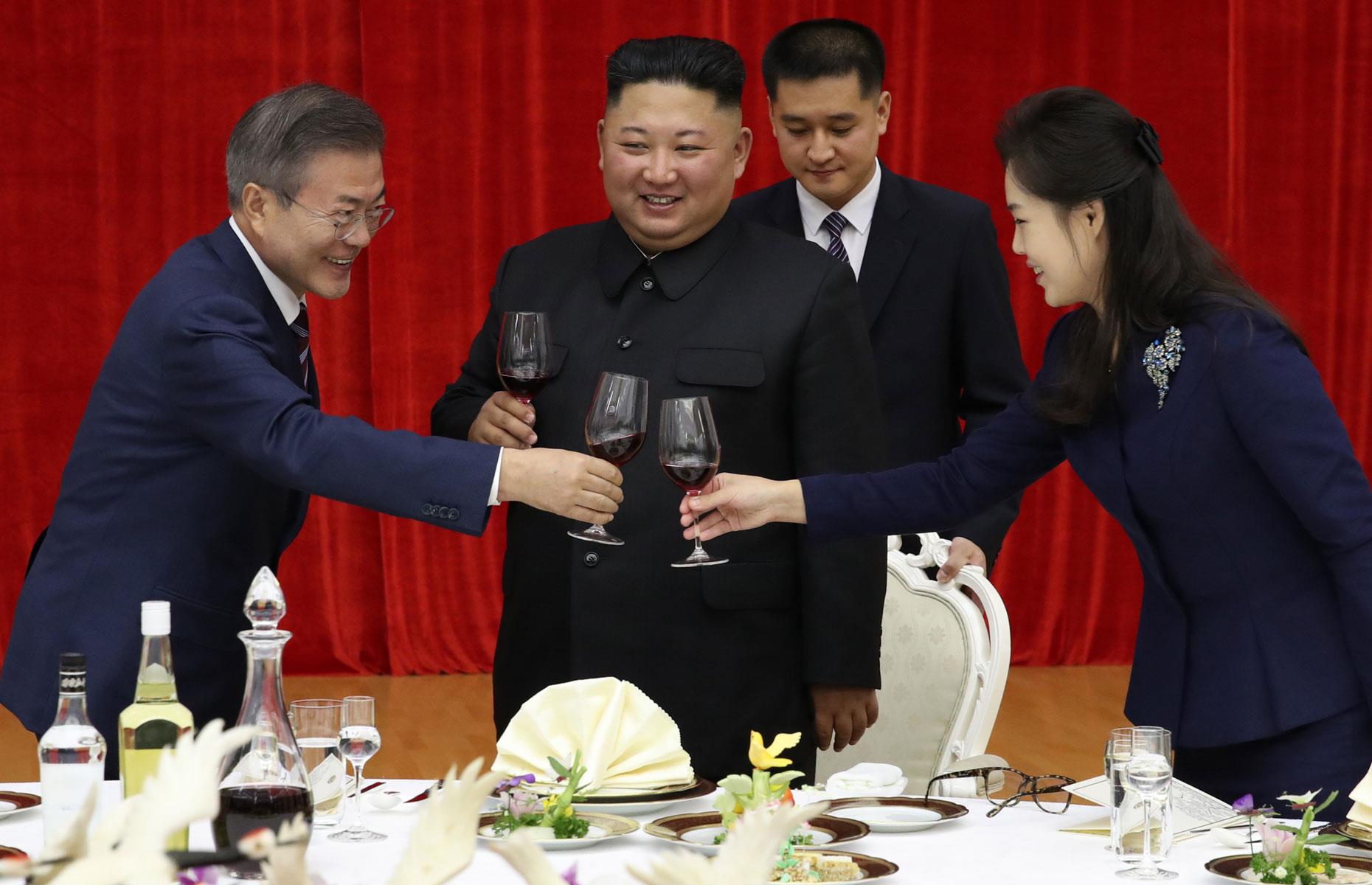Kim Jong-un's gourmet food and drink
