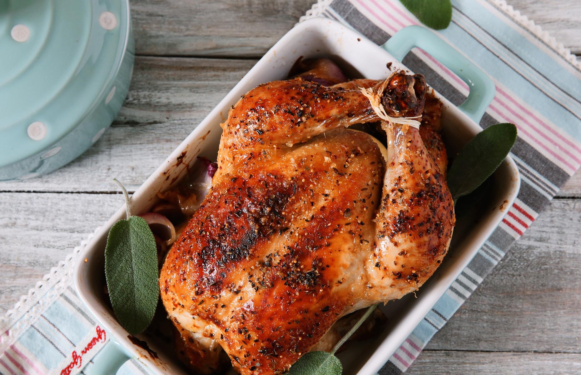 1. Chicken should be rinsed