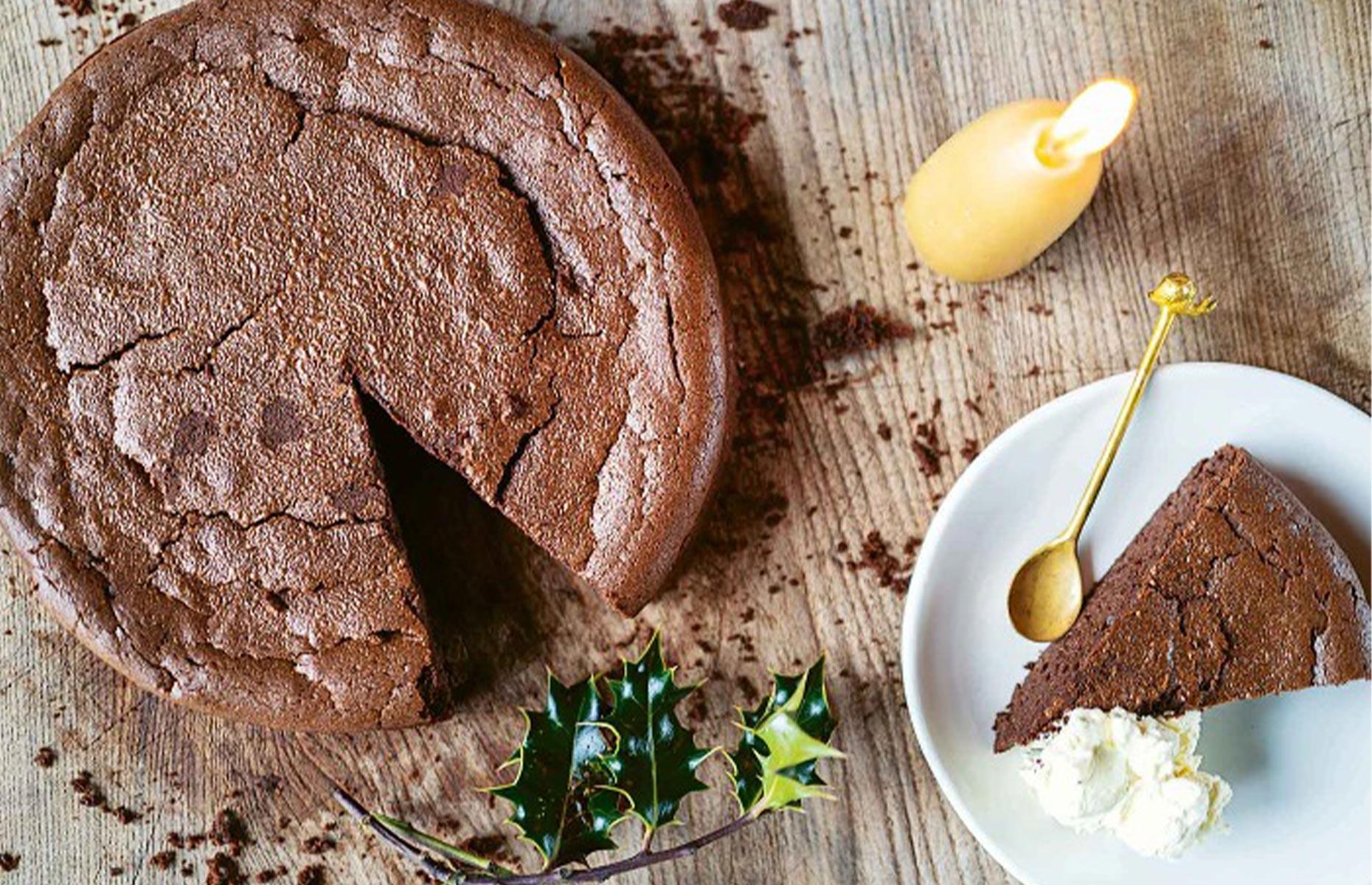 16. Chocolate and chestnut cake