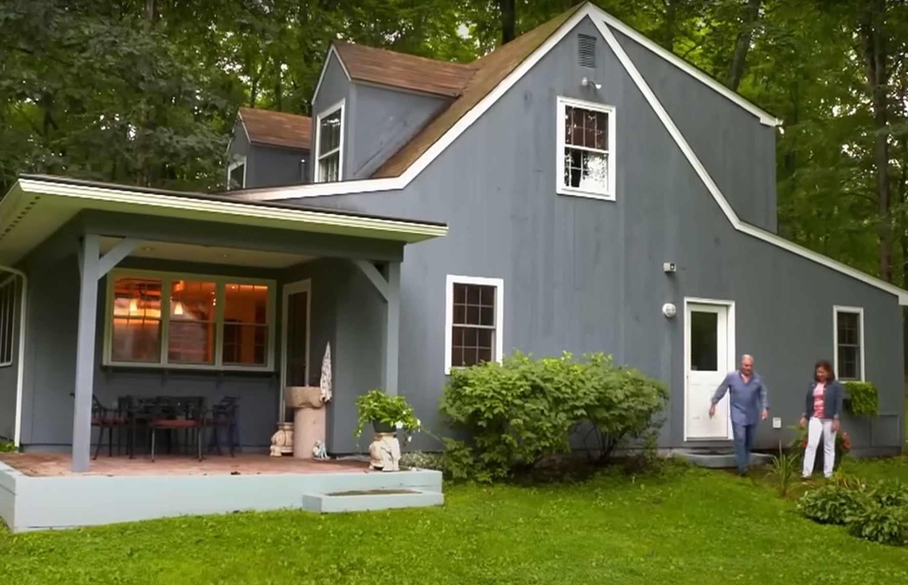 Jacques Pépin's woodland home, Connecticut, USA
