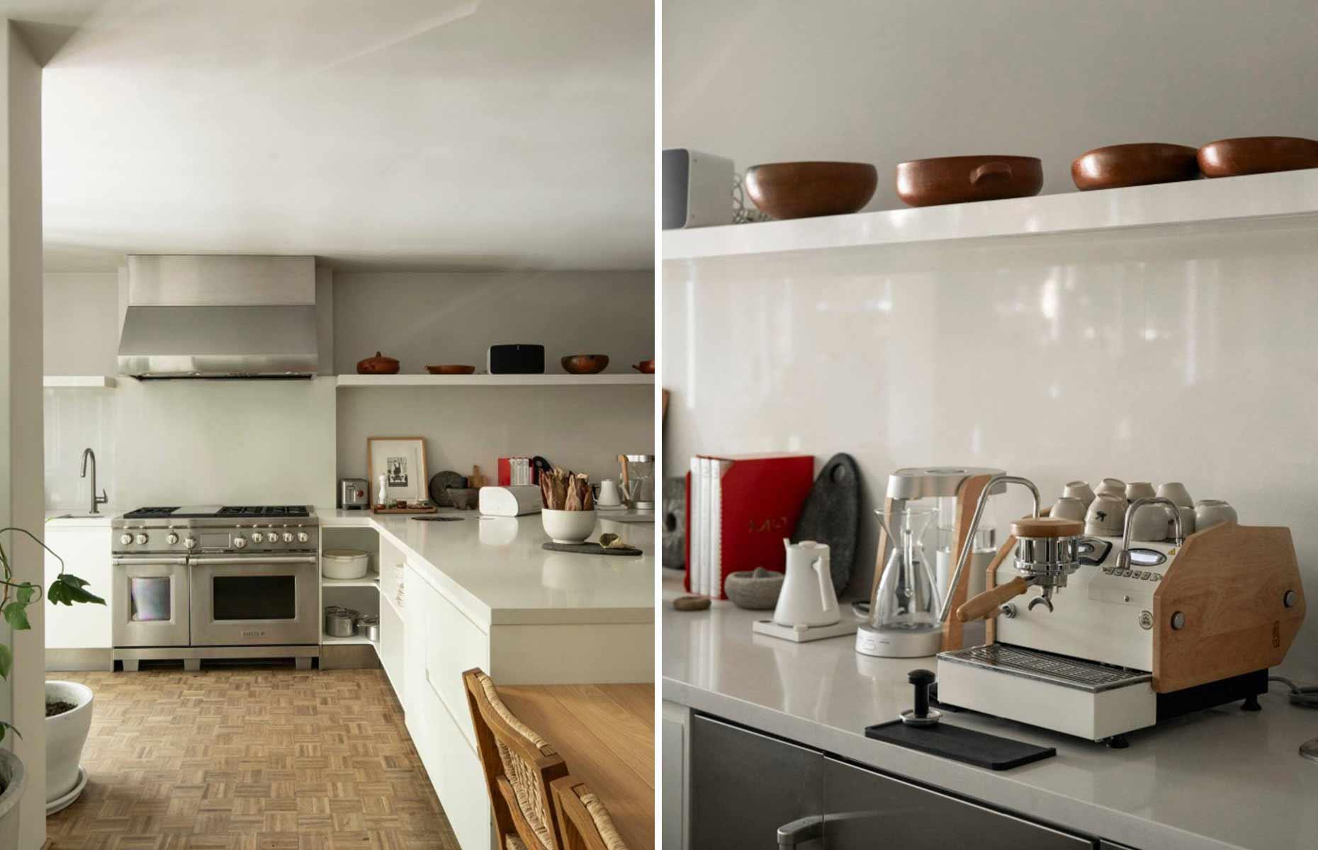 Enrique Olvera's minimalist apartment: a space for creativity