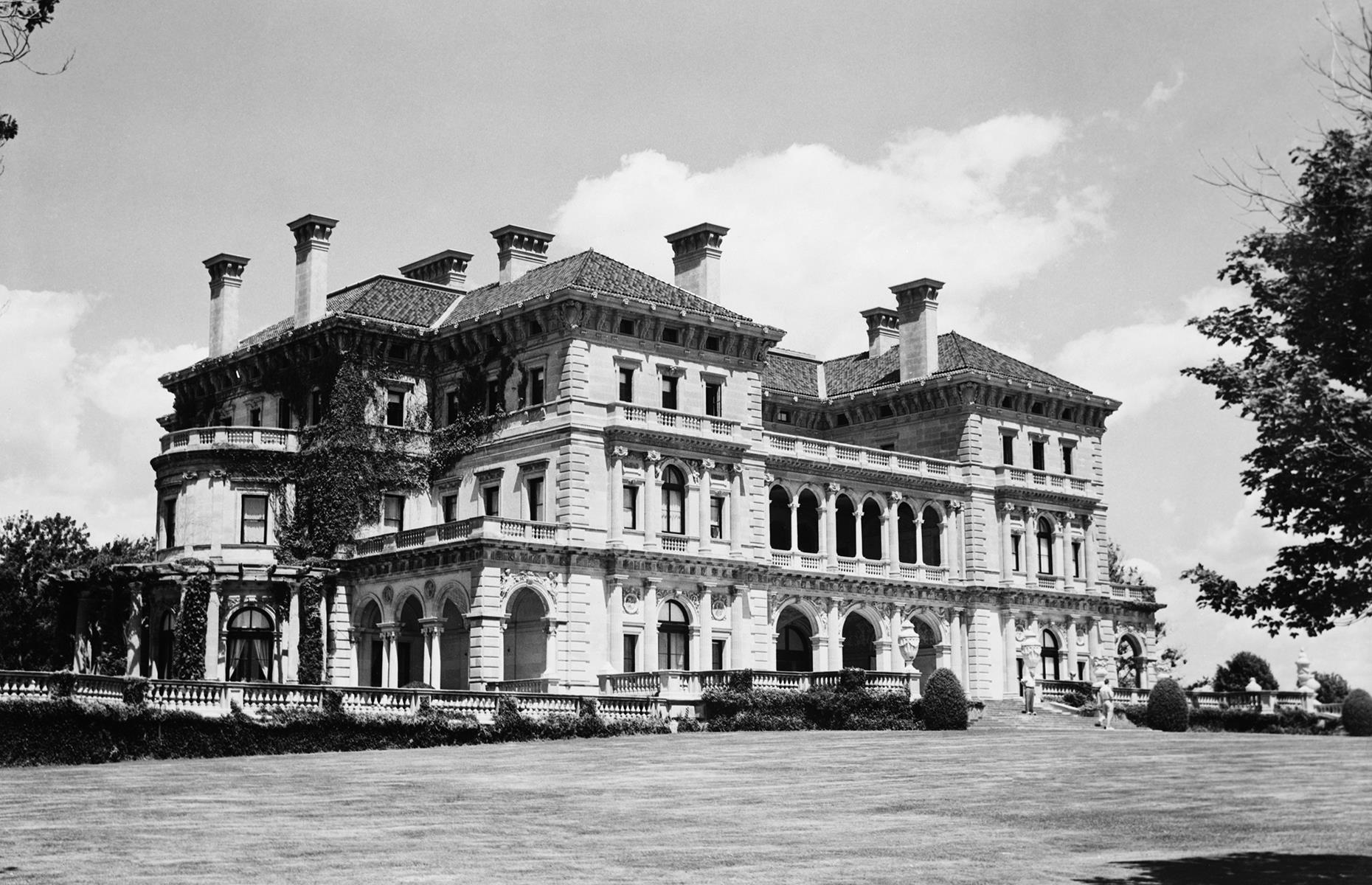 1890s: The Breakers becomes one of the most lavish Gilded Age mansions