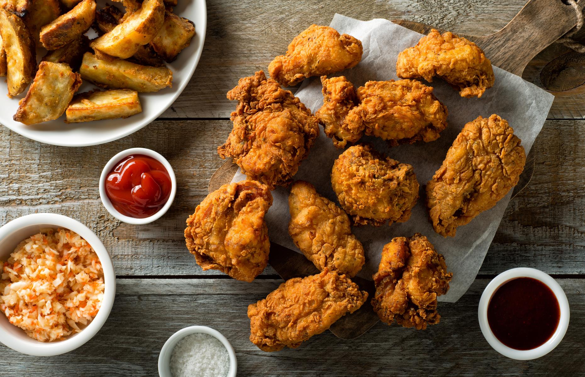 6. Fried chicken