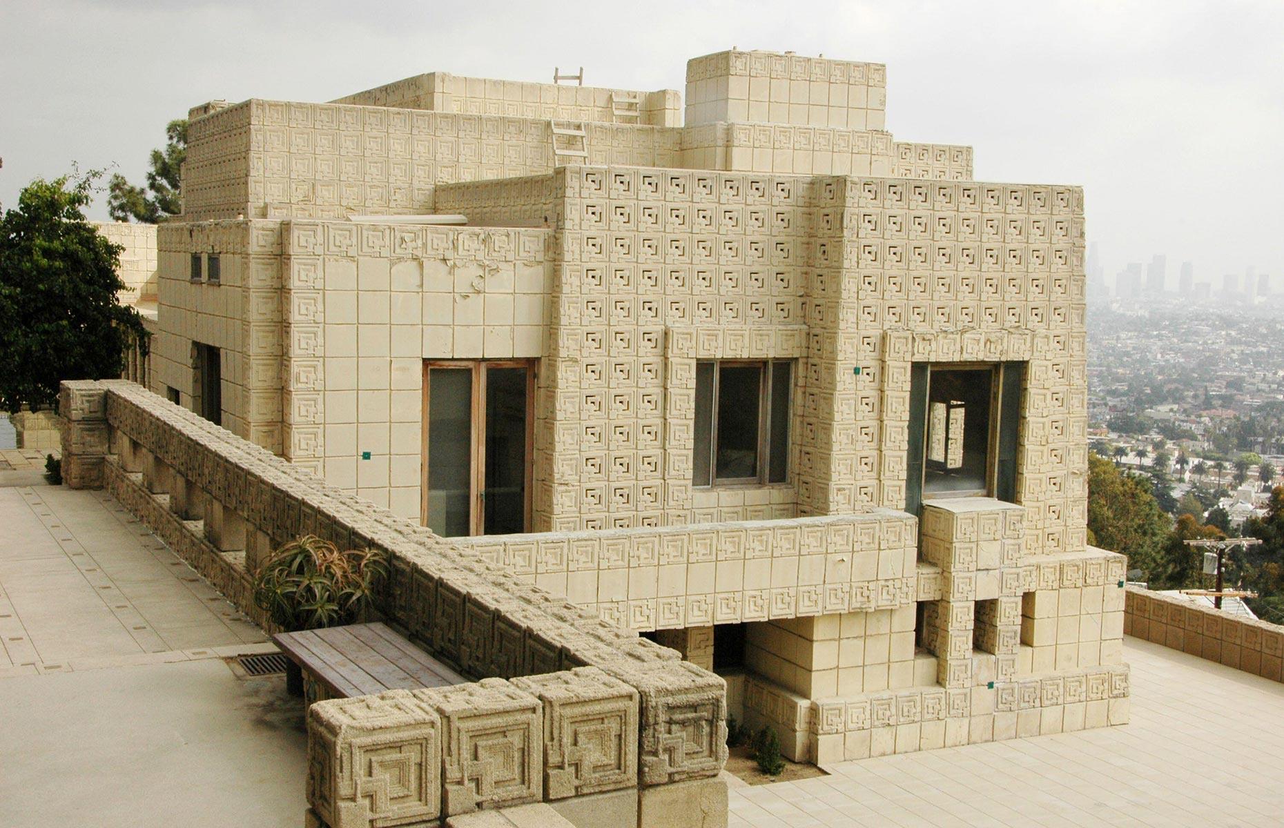 Ennis House by Frank Lloyd Wright