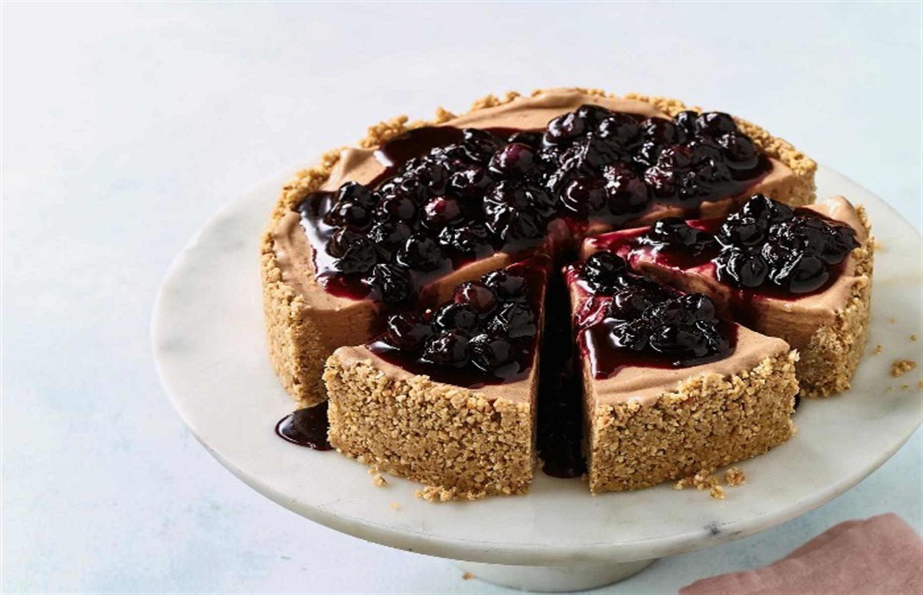 Banana ice cream cheesecake
