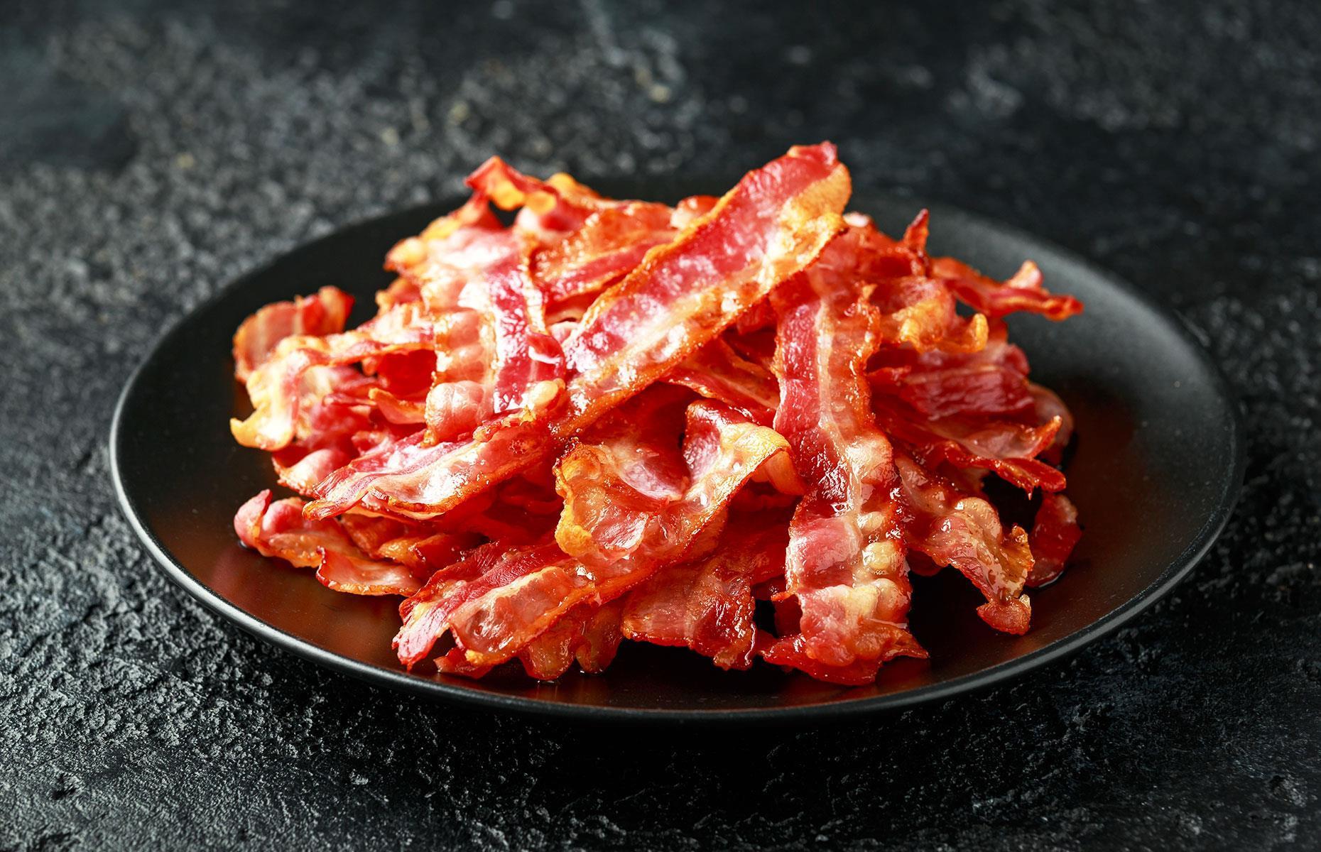 33. Try flour for the crispiest bacon
