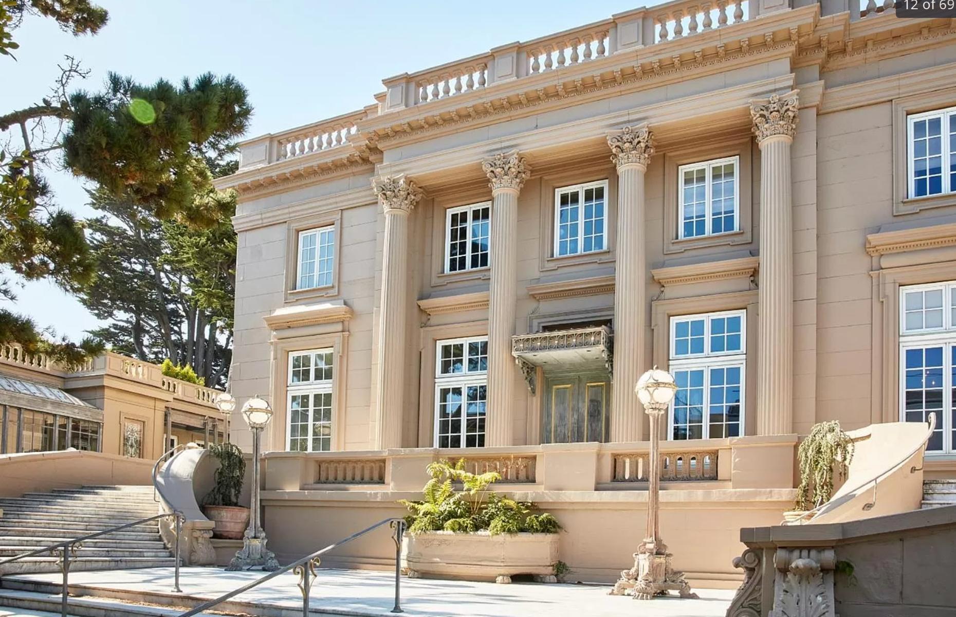 Marie Antoinette-inspired Washington Street mansion, San Francisco, USA 