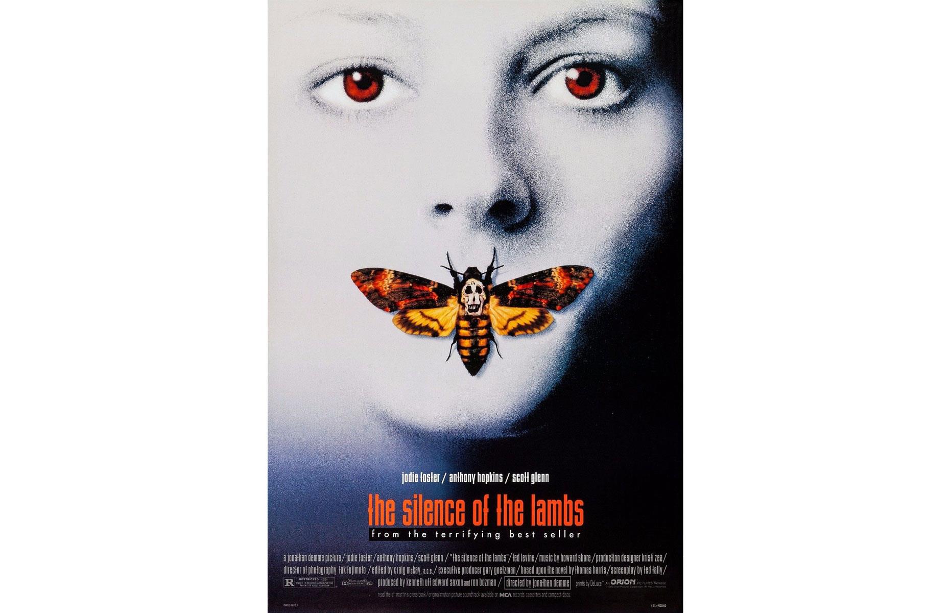 The Silence of the Lambs (American poster, 1991): up to $200 (£147)