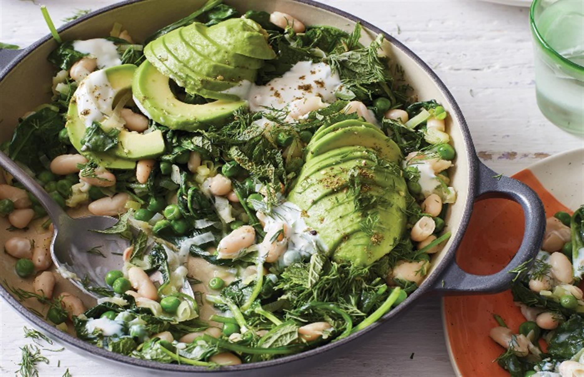 18. Green shakshuka