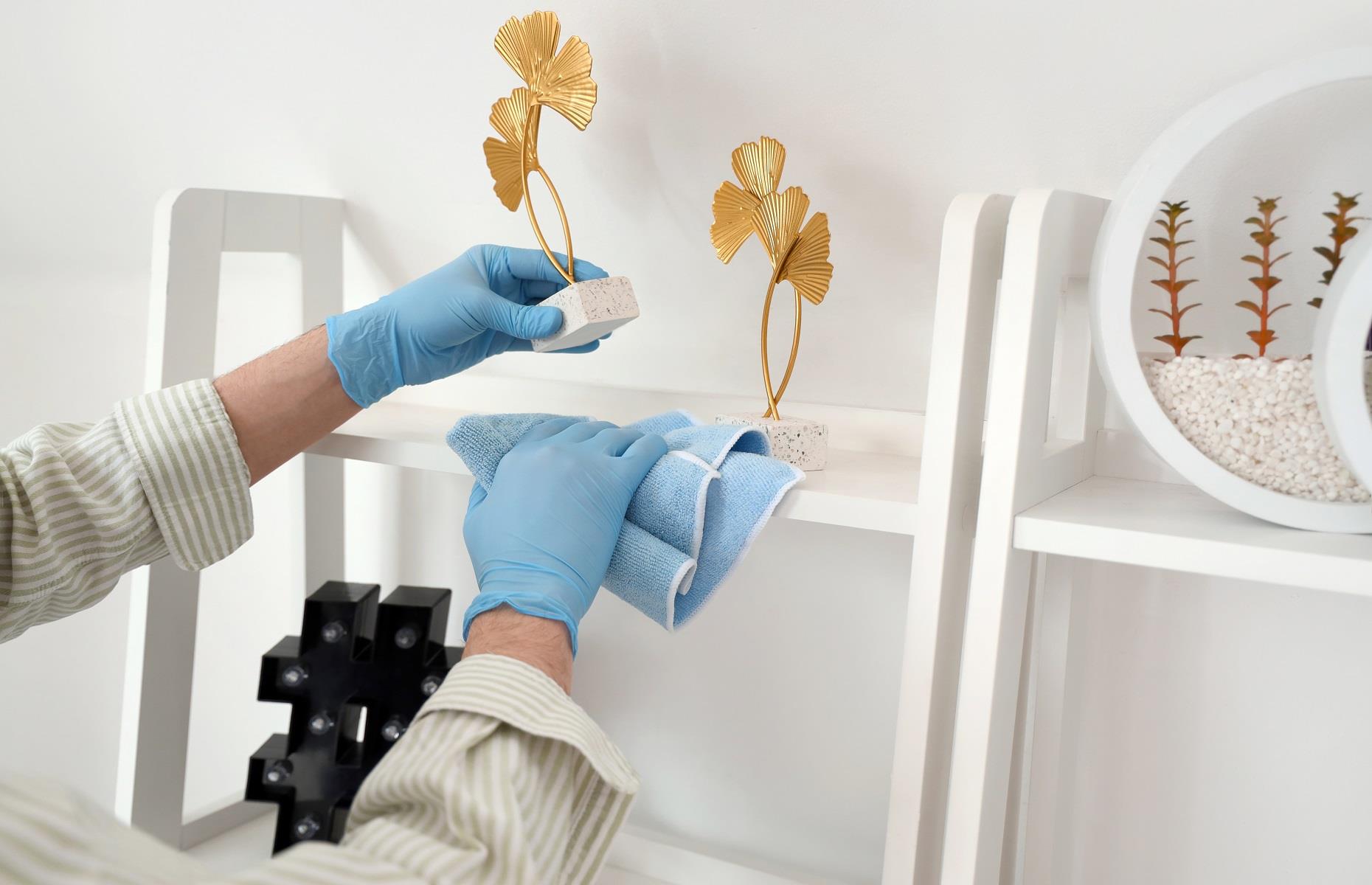 Tackle clutter hotspots while you clean