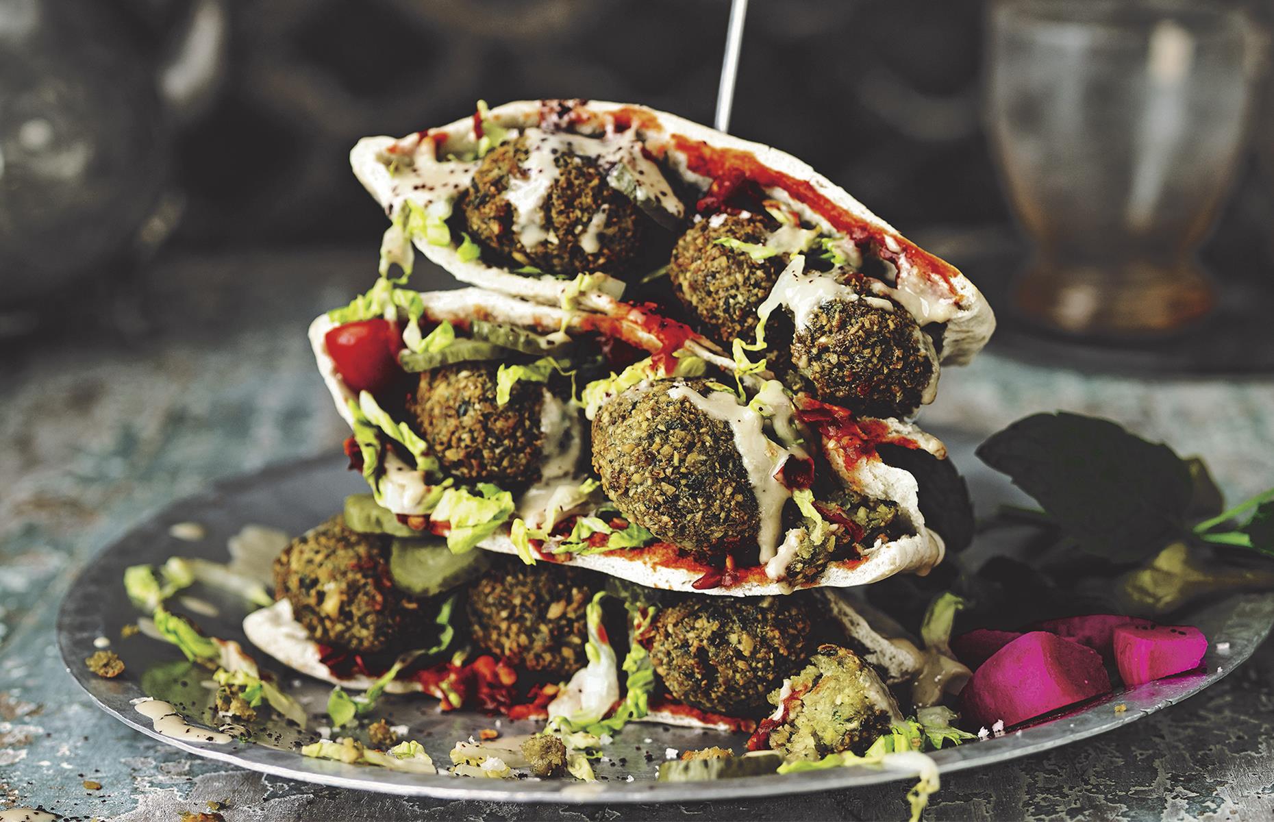 Falafel sandwich 