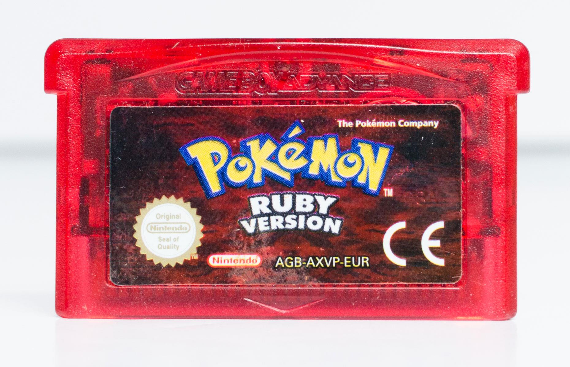 Boxed Game Boy Advance SP Pokémon Ruby Version Limited Edition Super Pak: £1,393.30