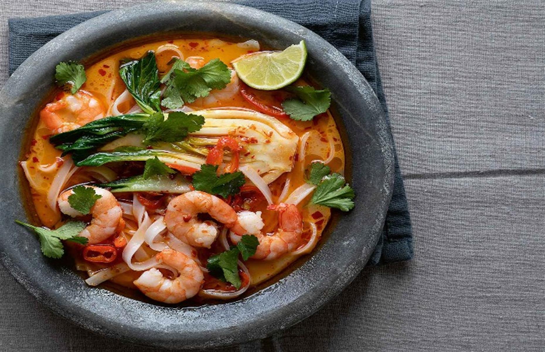 Prawn laksa