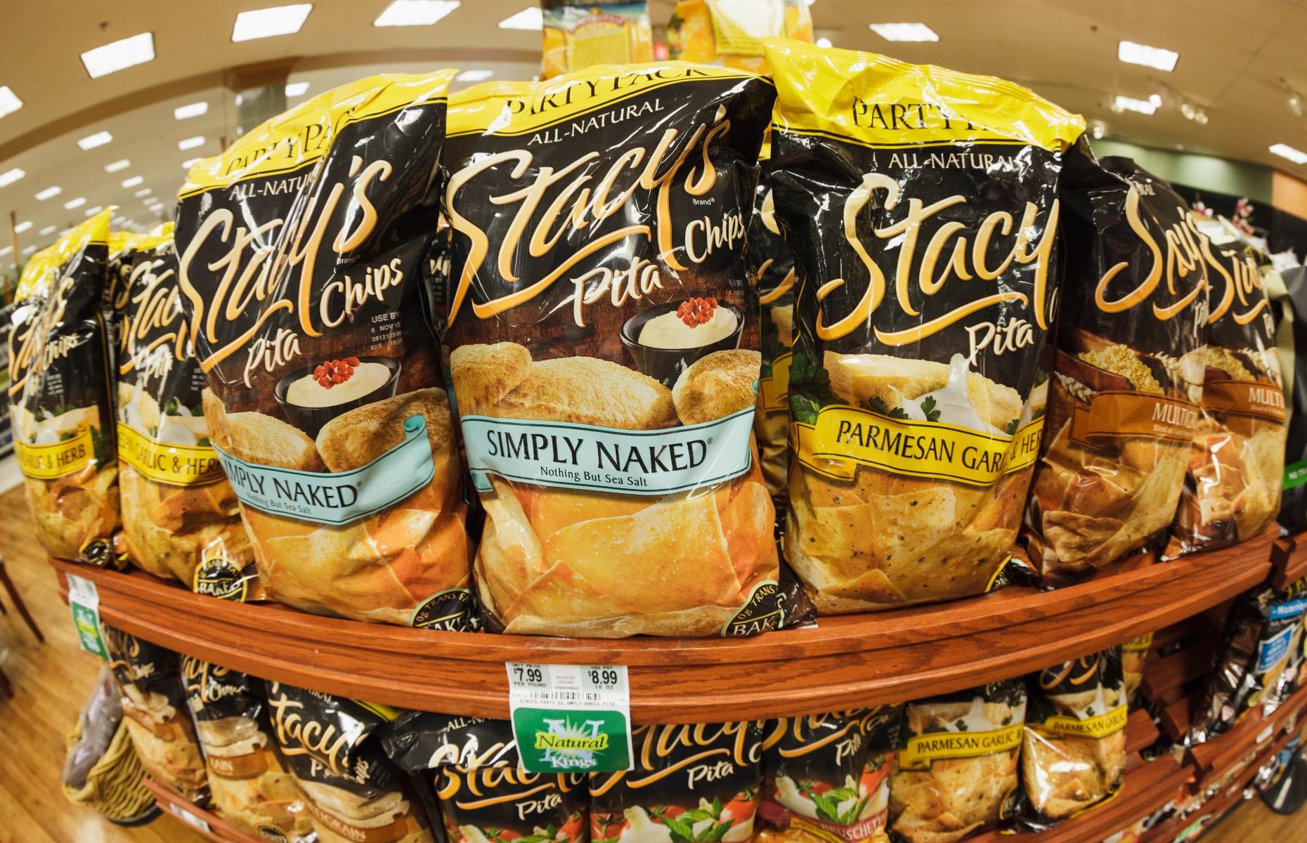 Stacy’s Pita Chips: owned by PepsiCo