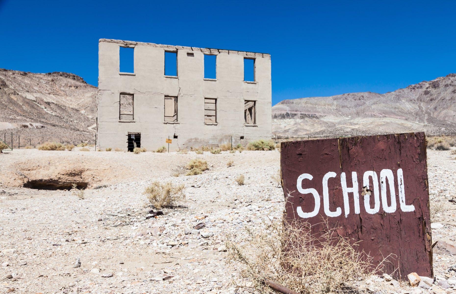 Rhyolite, Nevada, USA