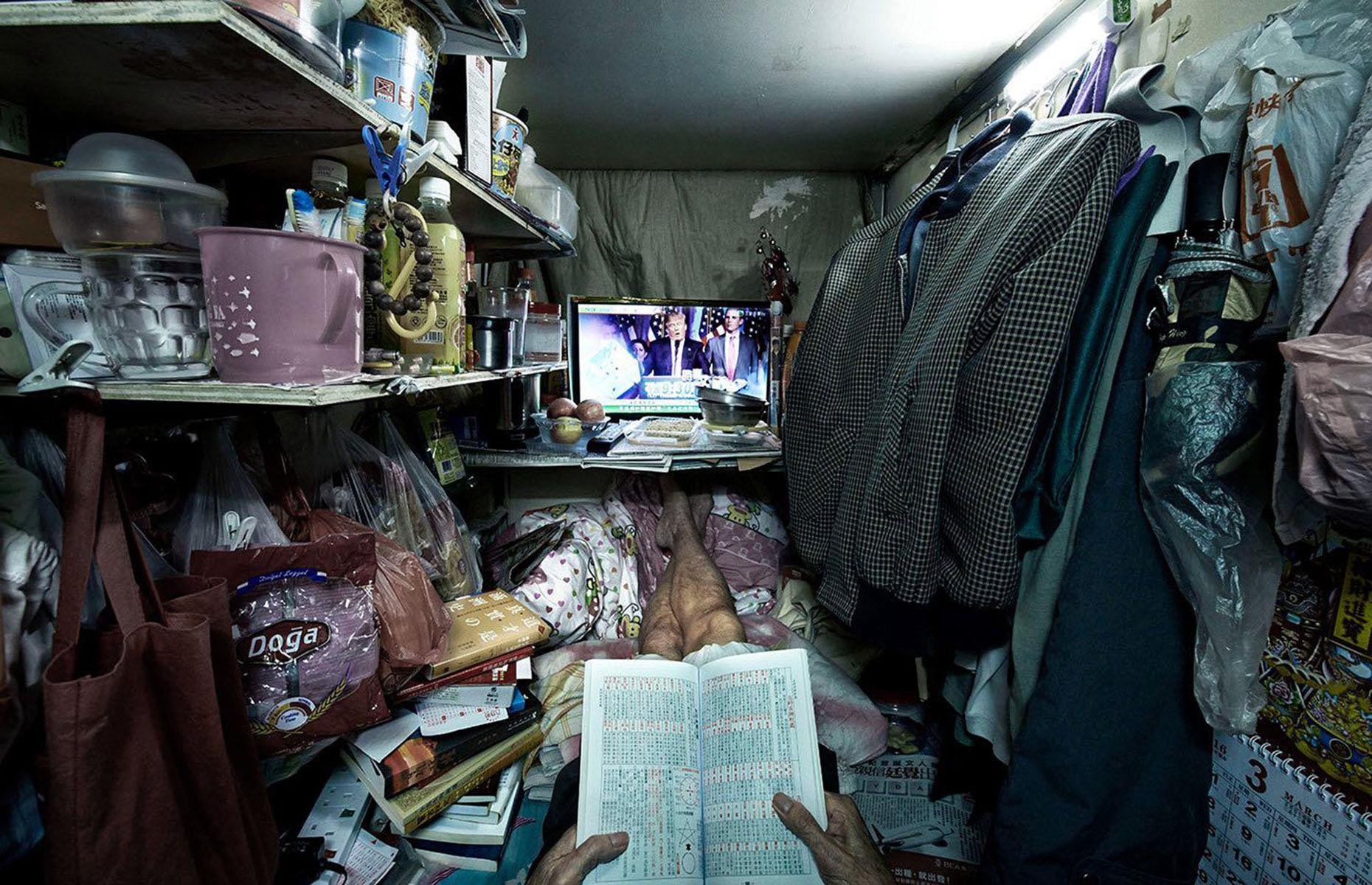 Hong Kong’s tiny ‘coffin’ apartments