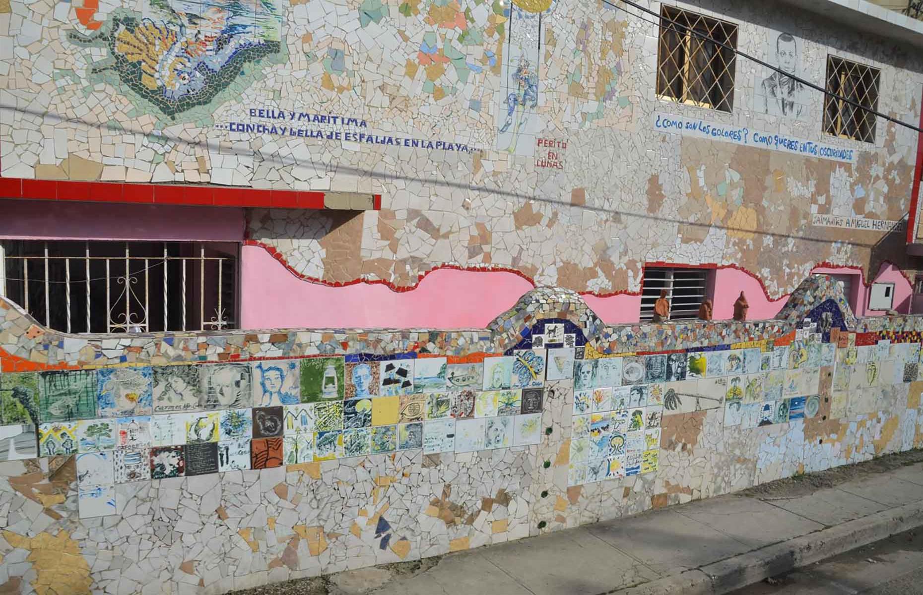 A creative tapestry: The neighbours all loved this controversial house