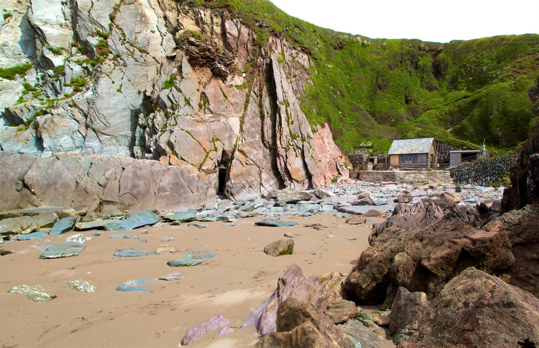 The Beach Hut, Devon, England, UK
