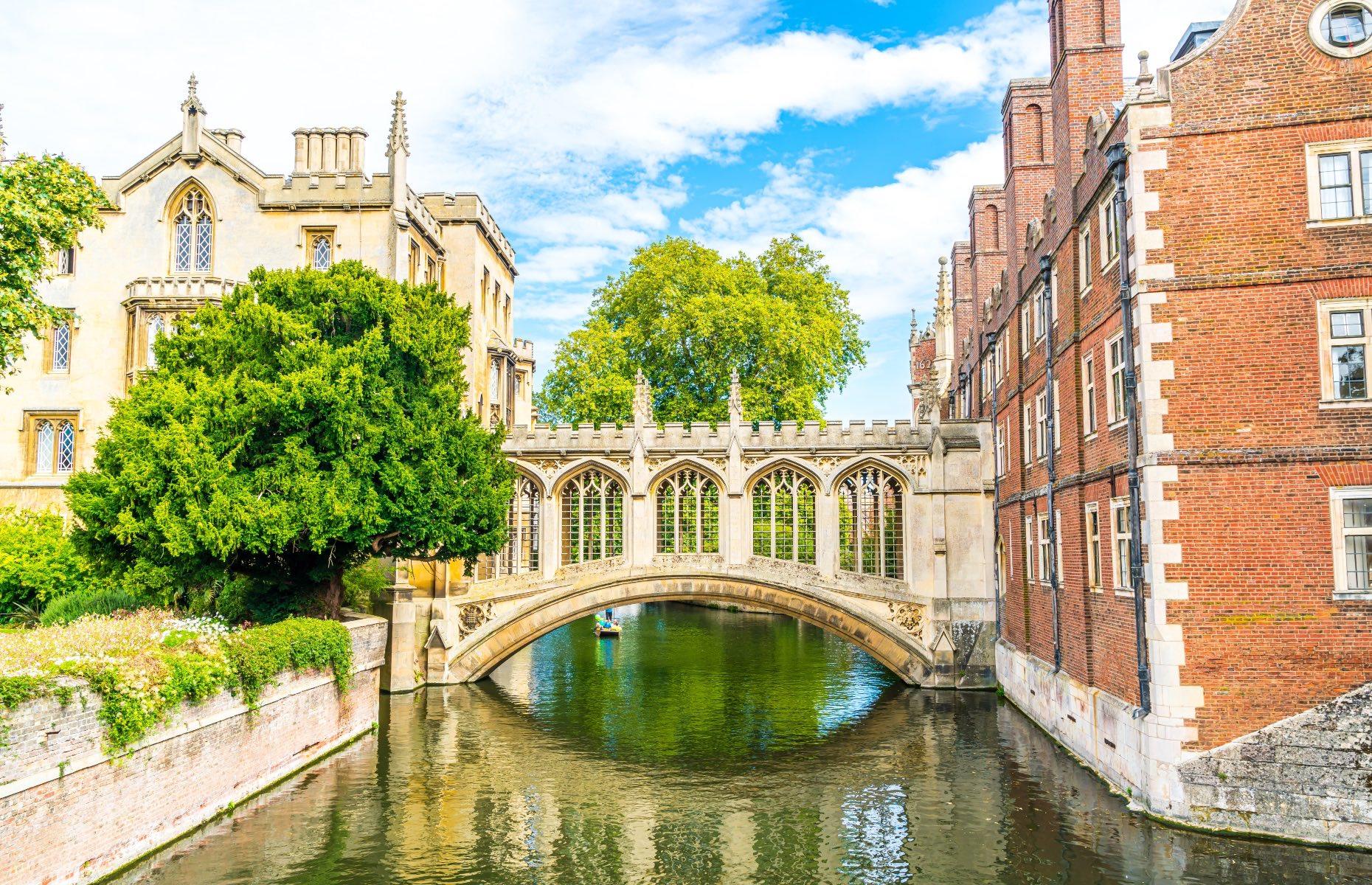 3. Bridge of Sighs, Cambridge, England