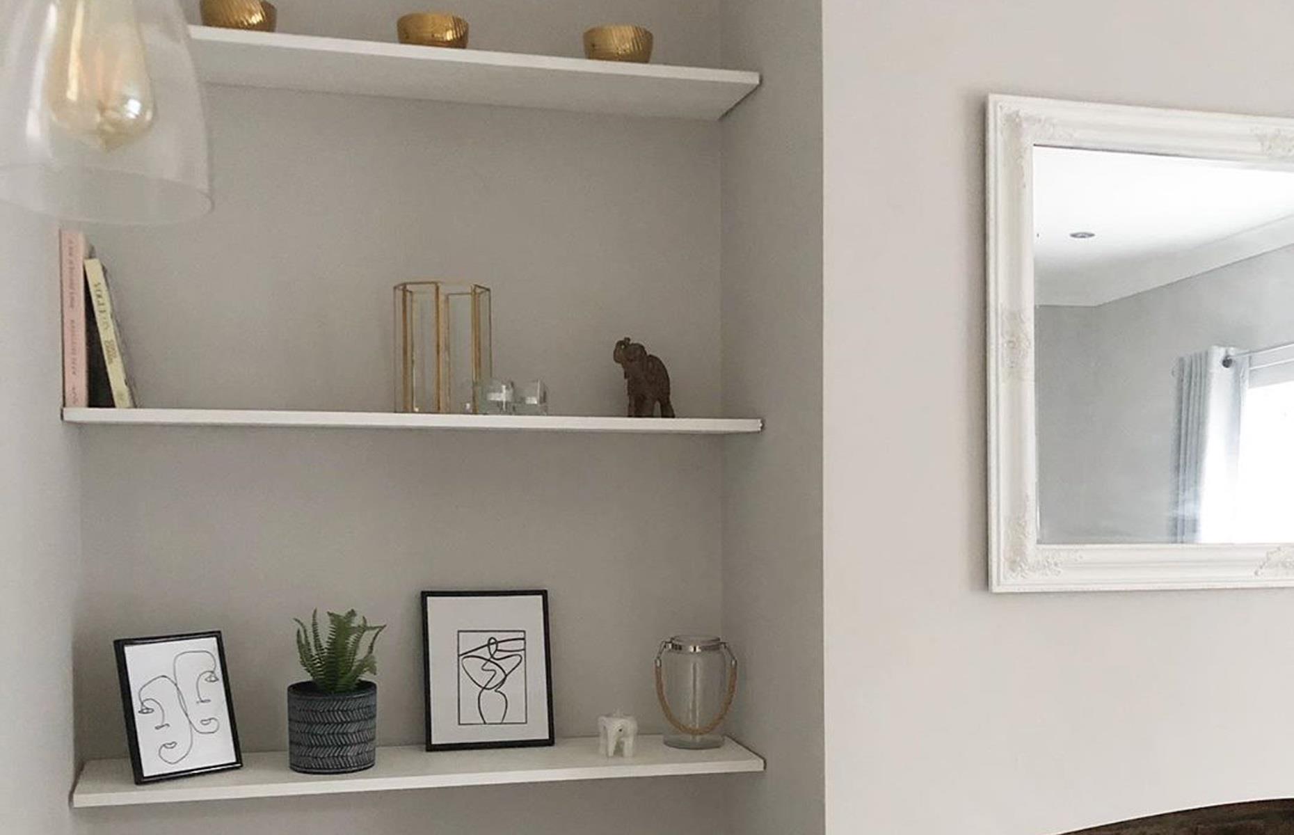 Put up some shelves