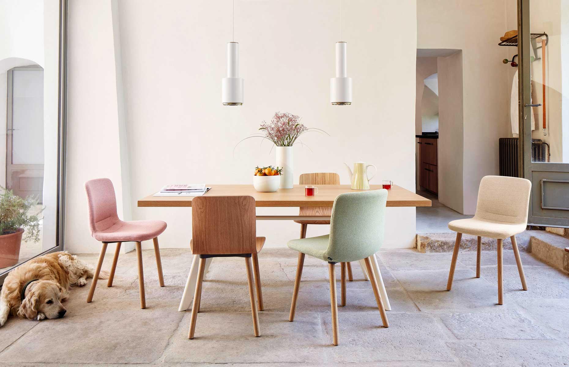 Embrace mismatched furniture