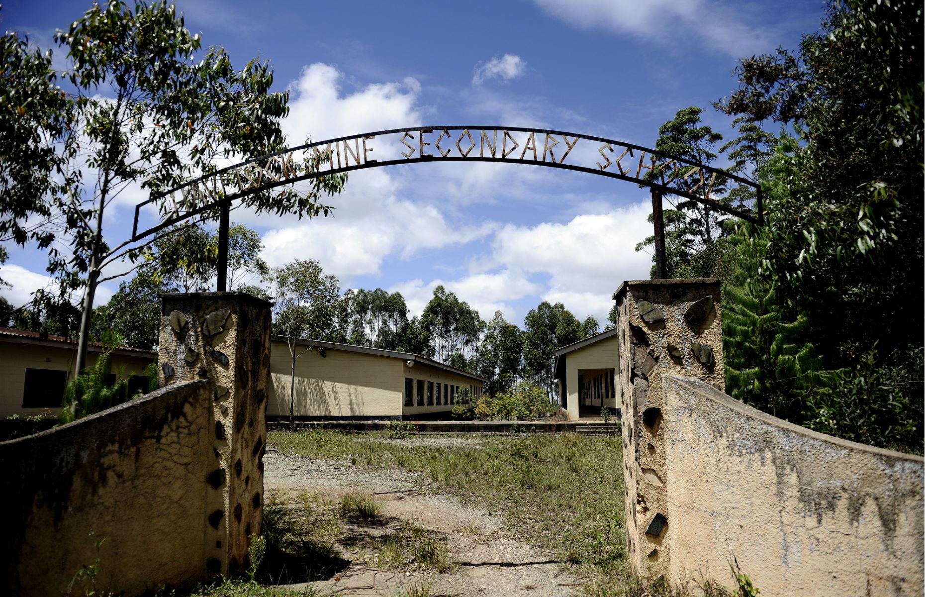 The asbestos mining town of Bulembu, Hhohho, Eswatini