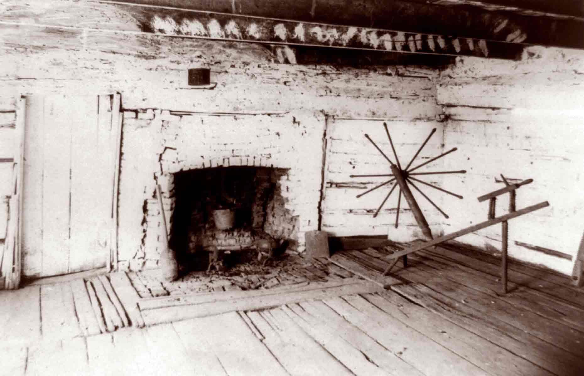 Abraham Lincoln's humble cabin on the Kentucky frontier
