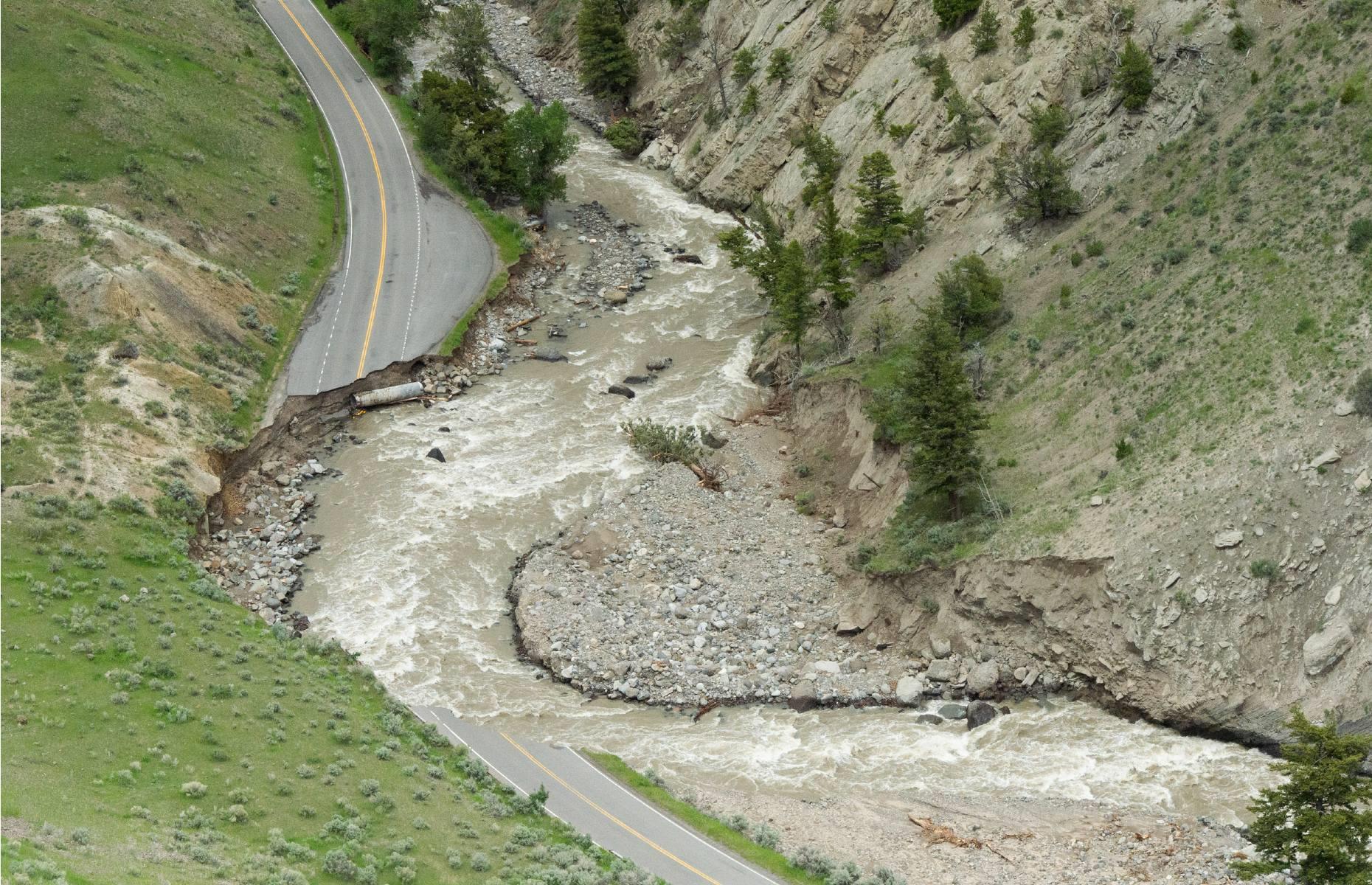 June: Floods, Montana, USA