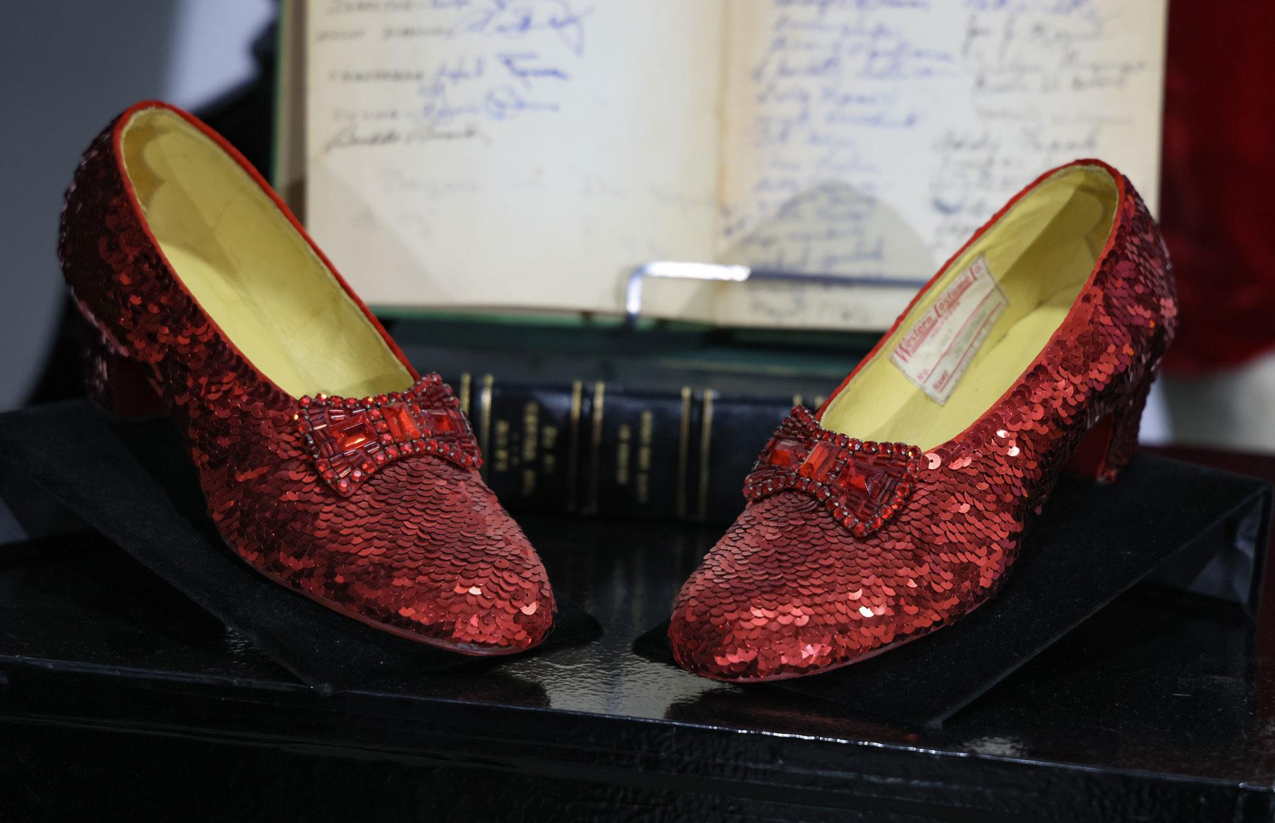 Wizard of Oz ruby slippers