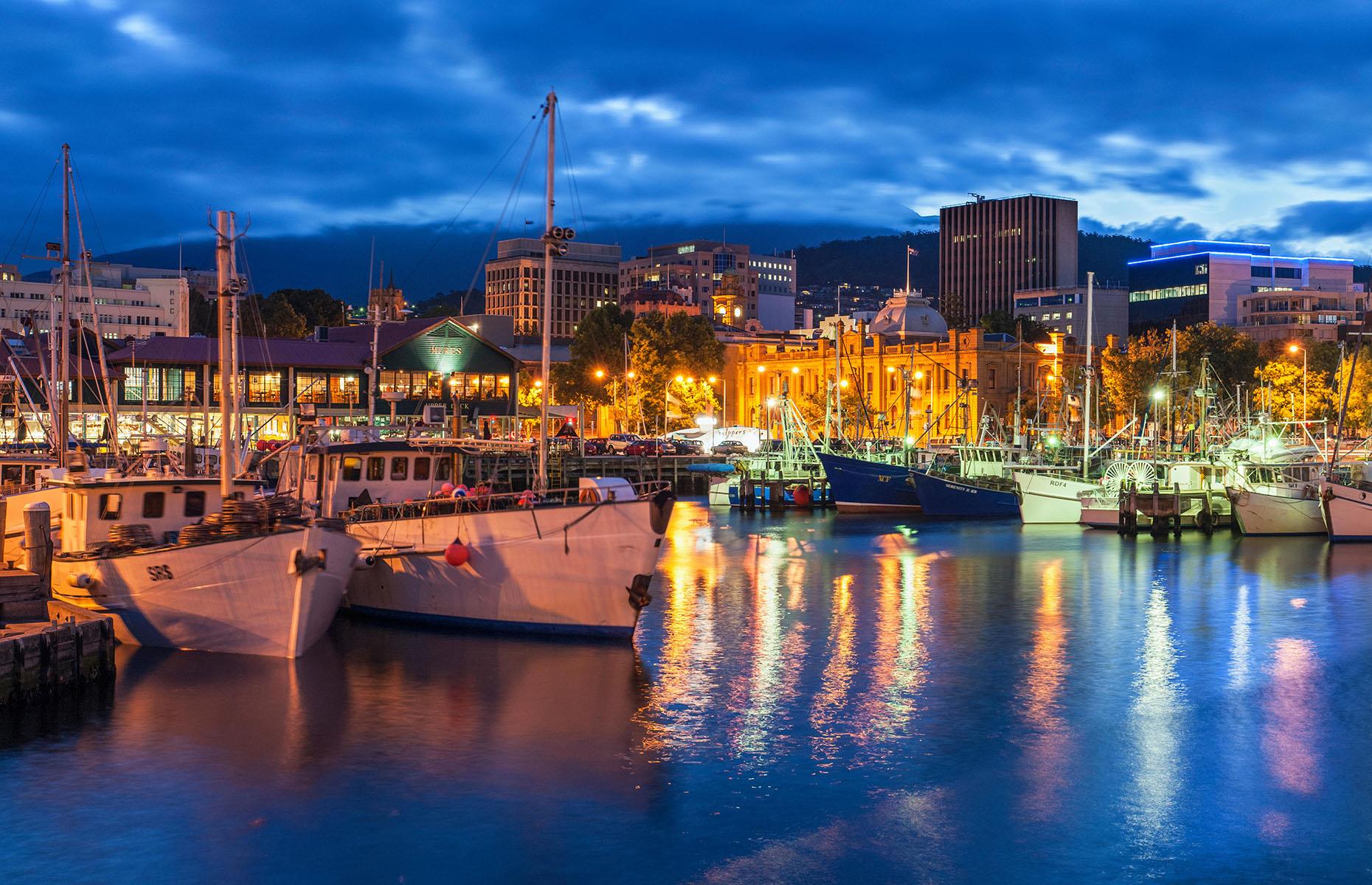 Hobart Waterfront, Tasmania