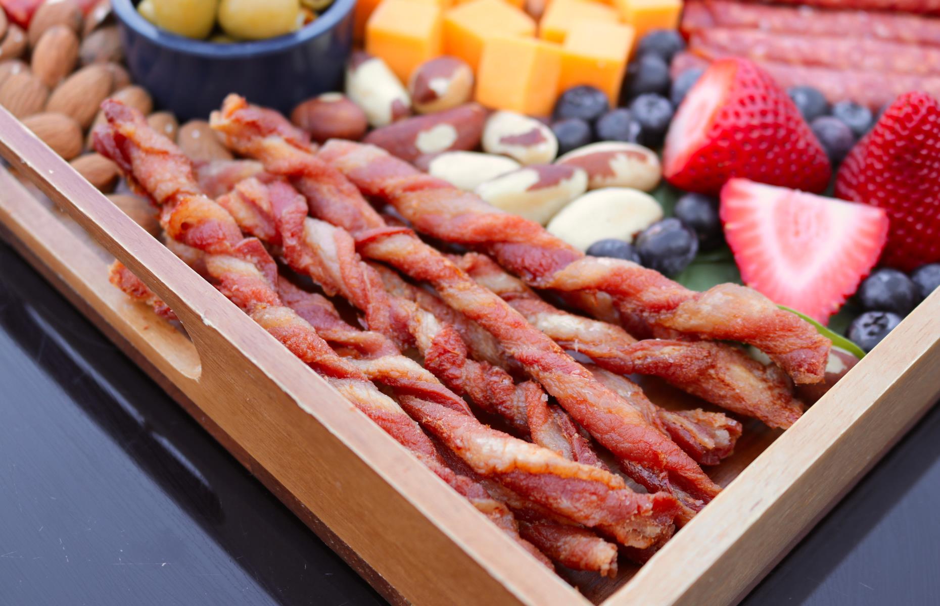 34. Twisted bacon