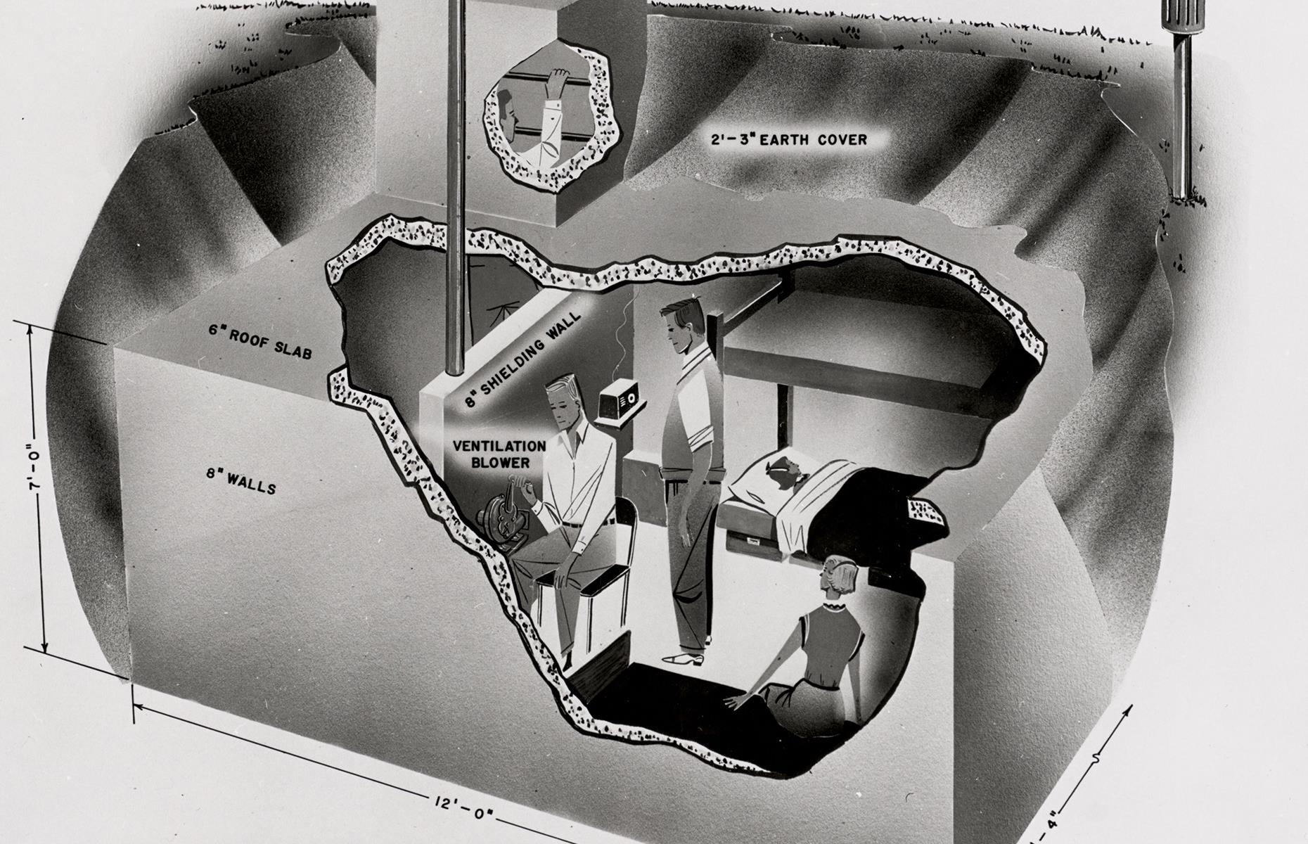 The nuclear fallout shelter programme kicks off