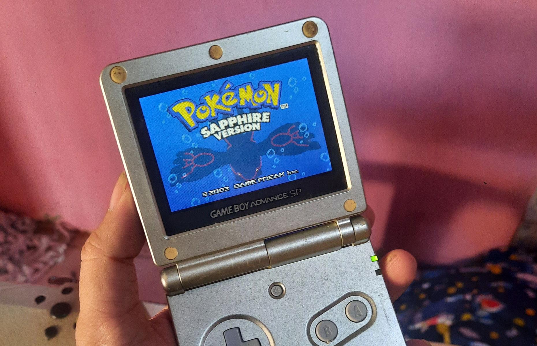 Boxed Game Boy Advance SP Pokémon Sapphire Version Limited Edition Super Pak: £1,700.91