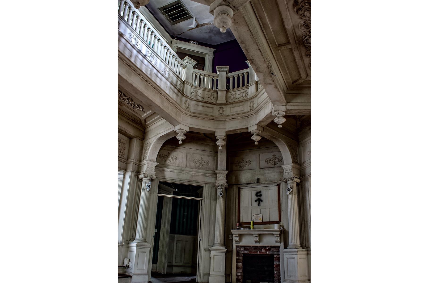 Leerstand einer Luxusvilla