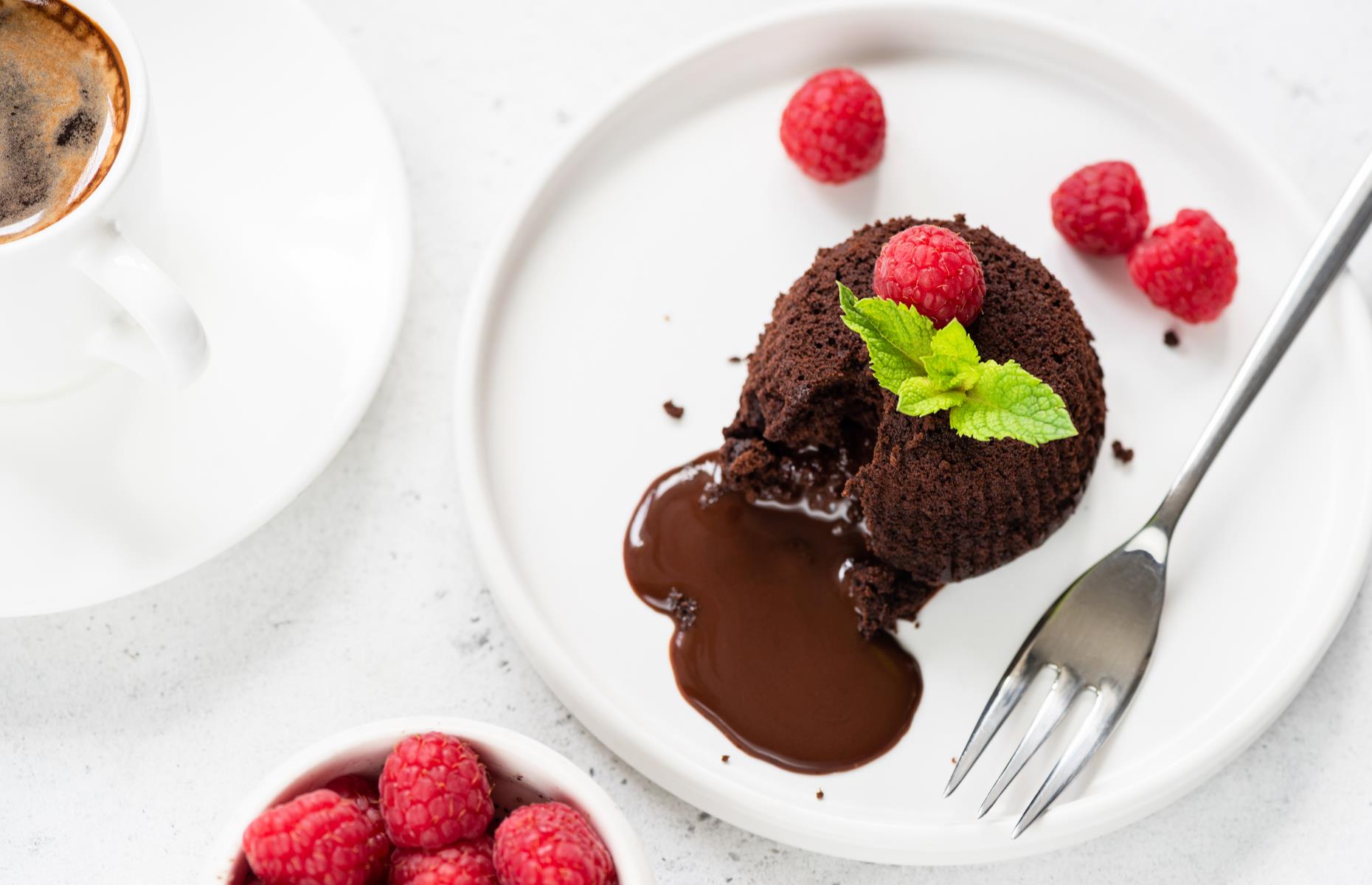 Schokoladensoufflé