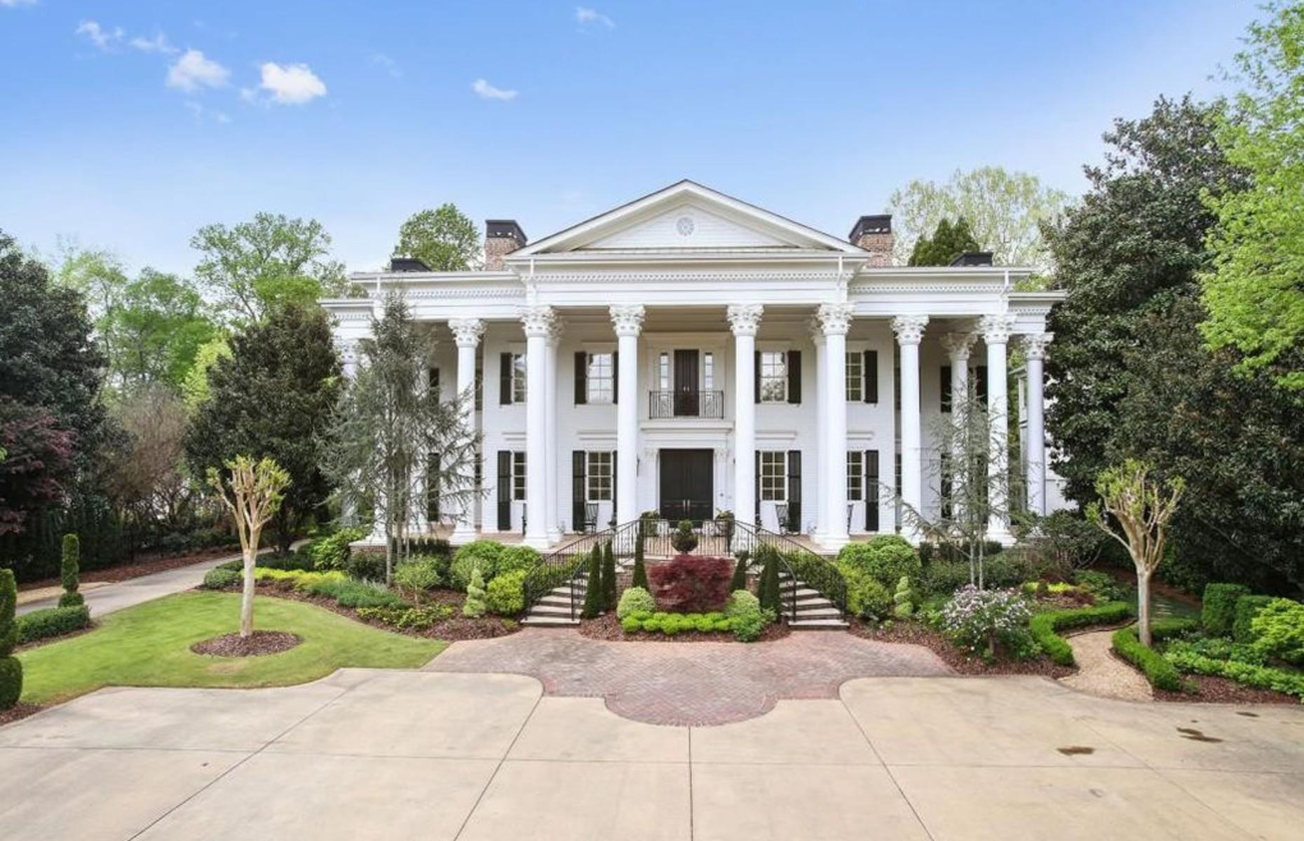 Greek Revival house, Duluth, Georgia: $4 million (£3.2m)