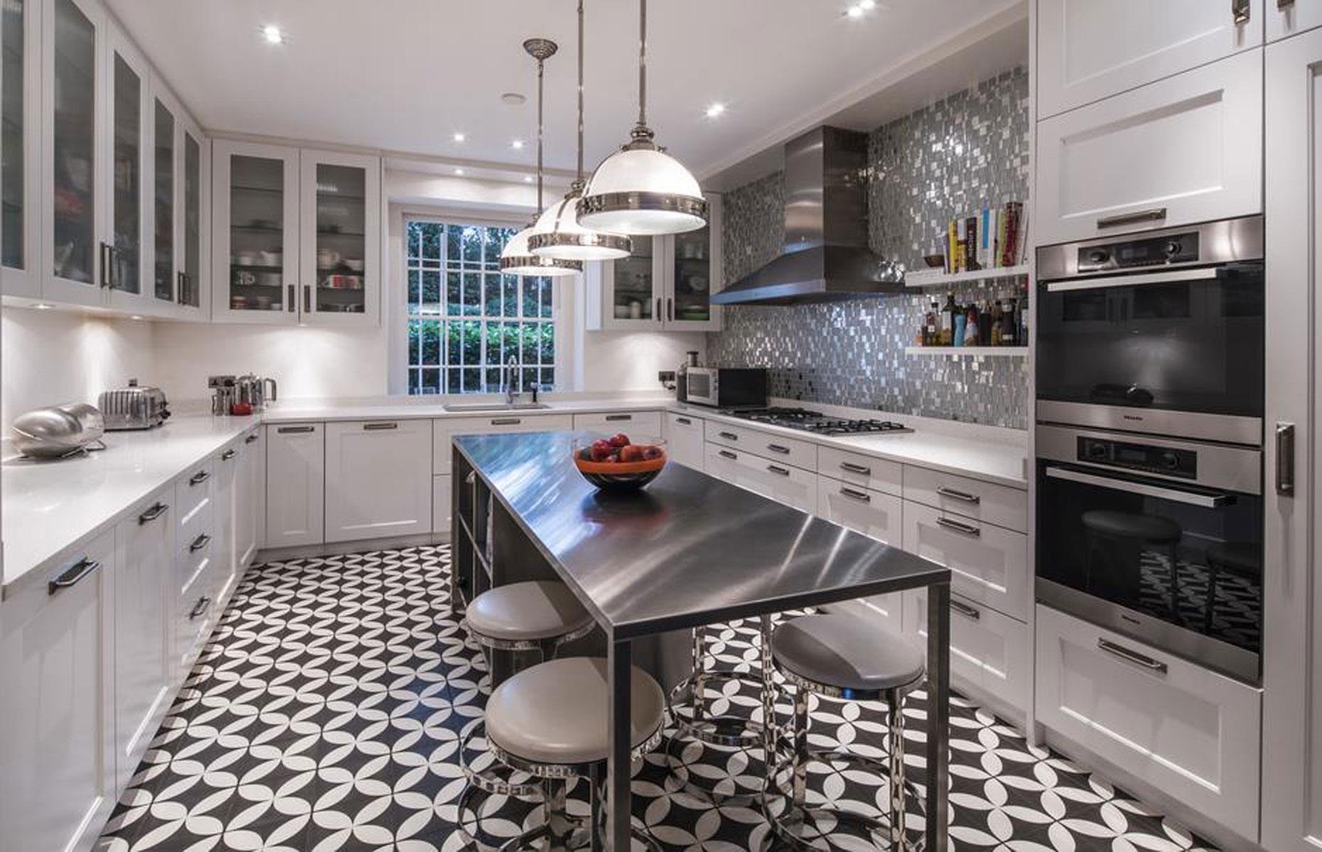 Noel Gallagher's slick townhouse, London, UK