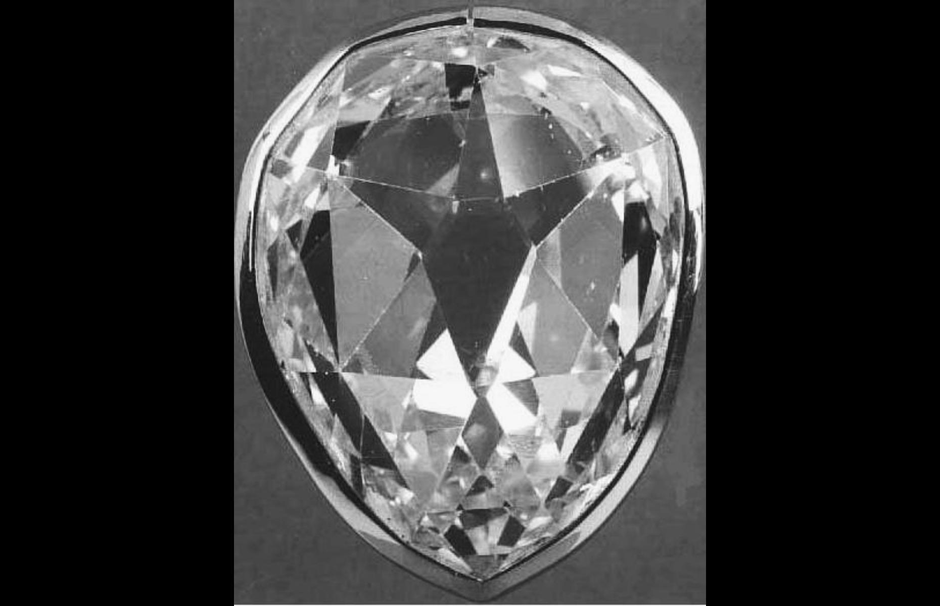The Sancy diamond 