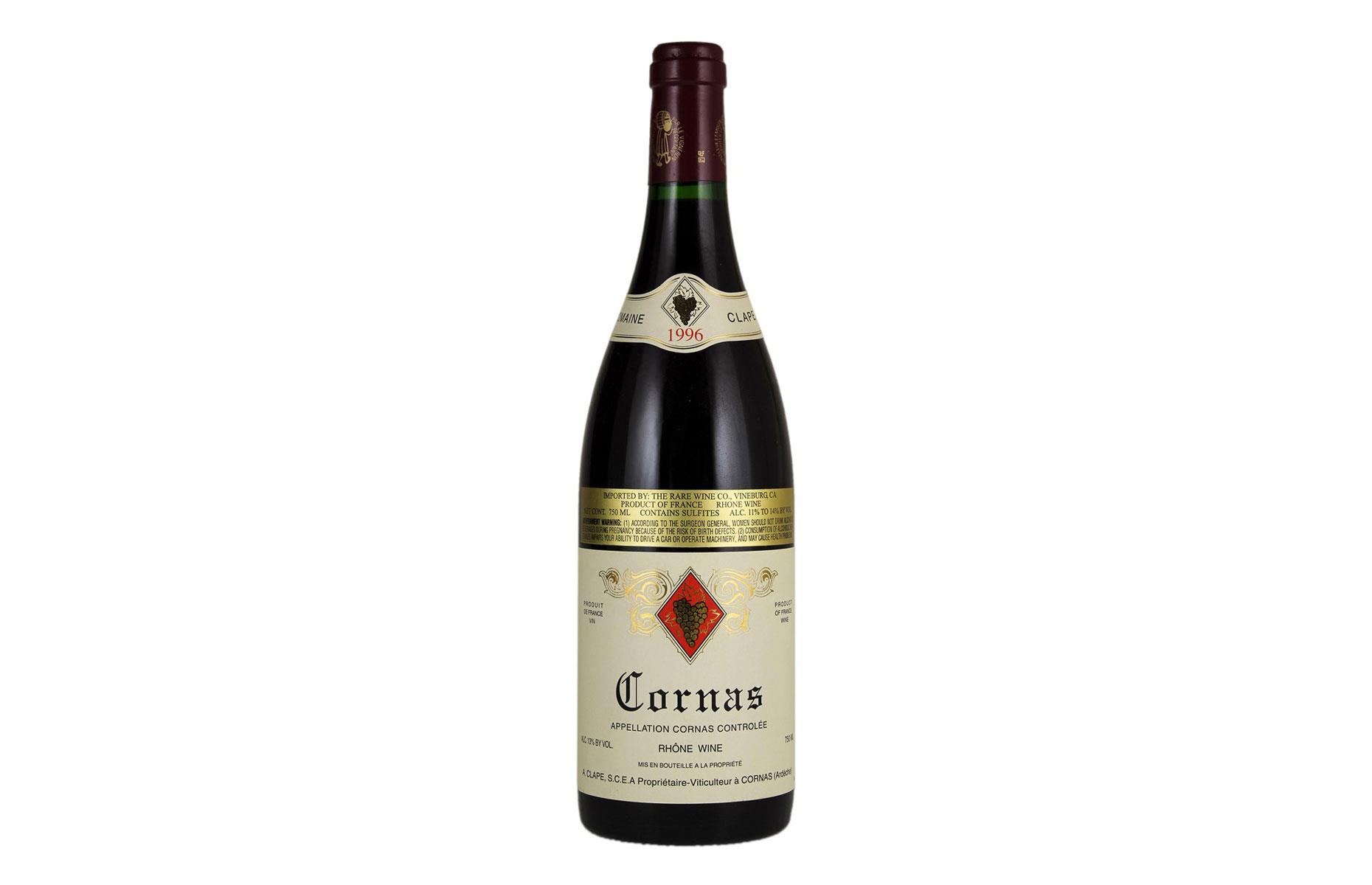 Domaine Auguste Clape Cornas 1996 red wine: $180 (£139)