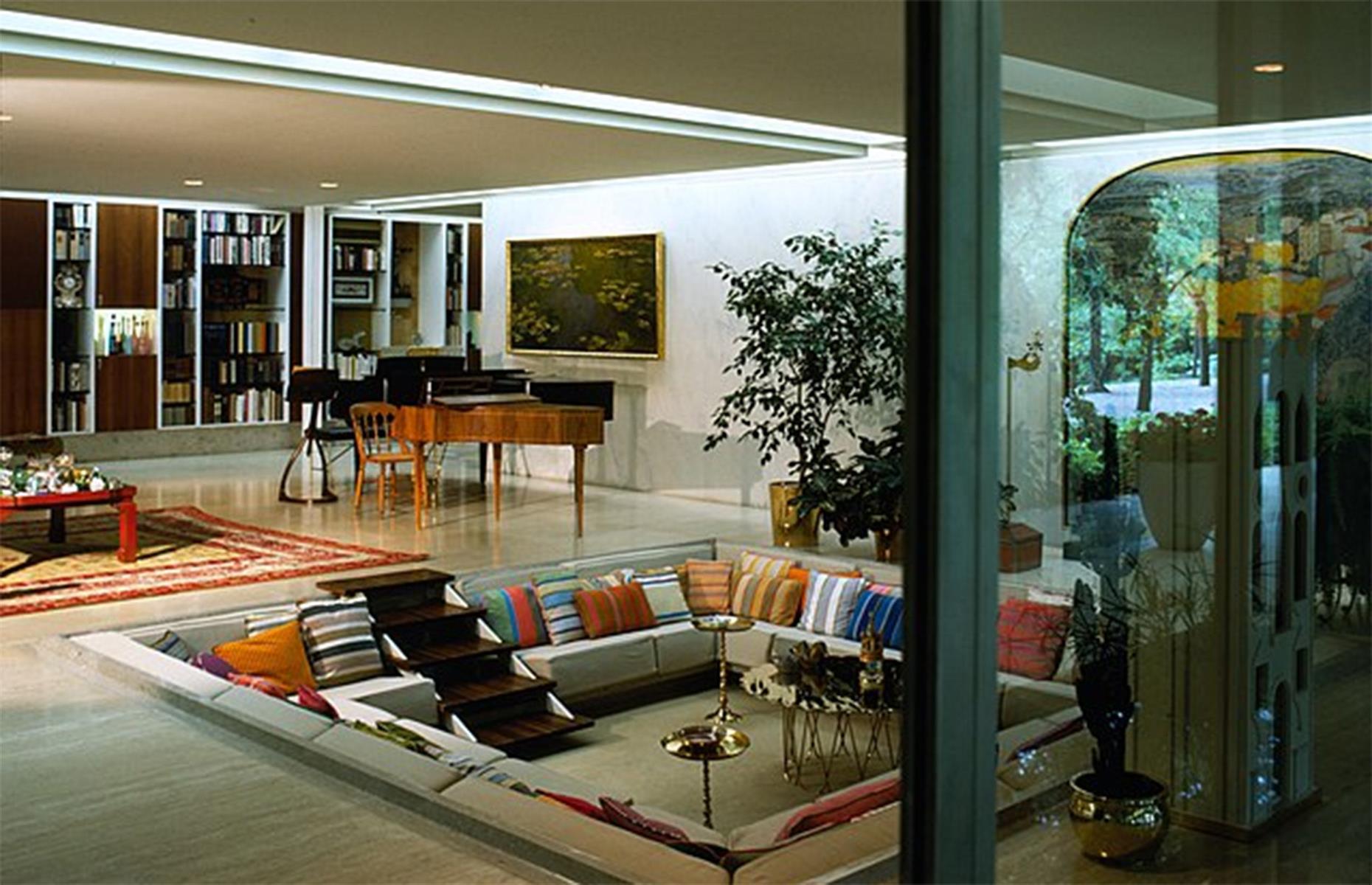 Miller House and Garden by Eero Saarinen 