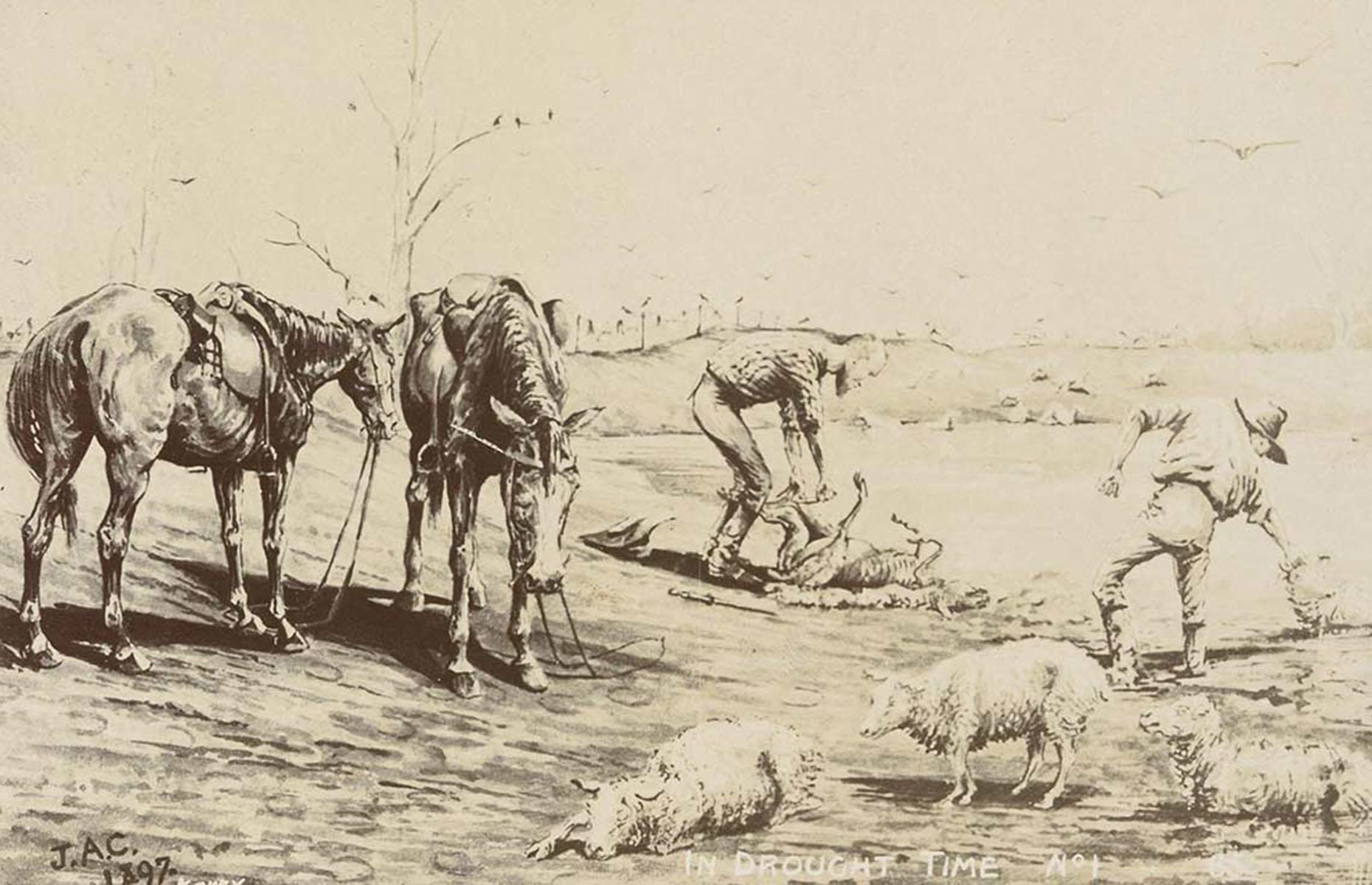 A drought brought an end to squattocracy
