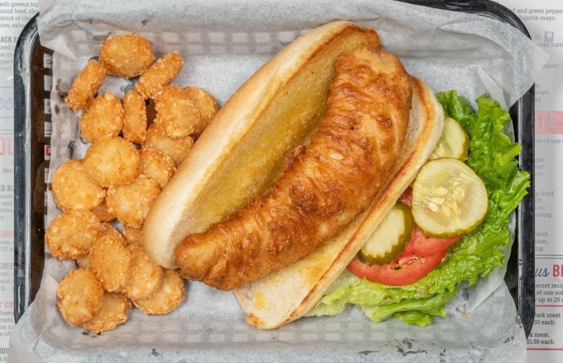 27. Minnesota: walleye sandwich 
