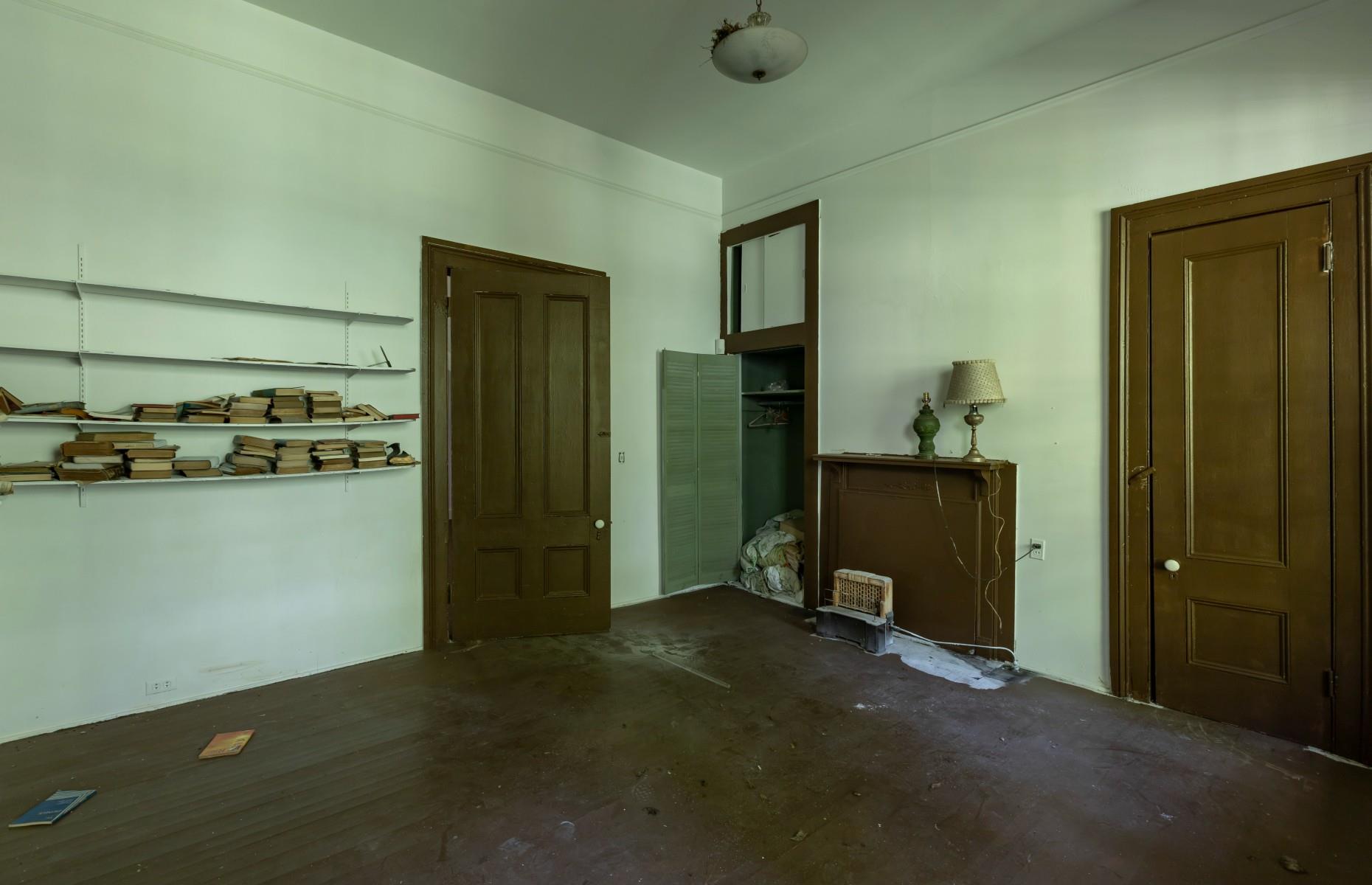 Dormitorio de bibliófilo