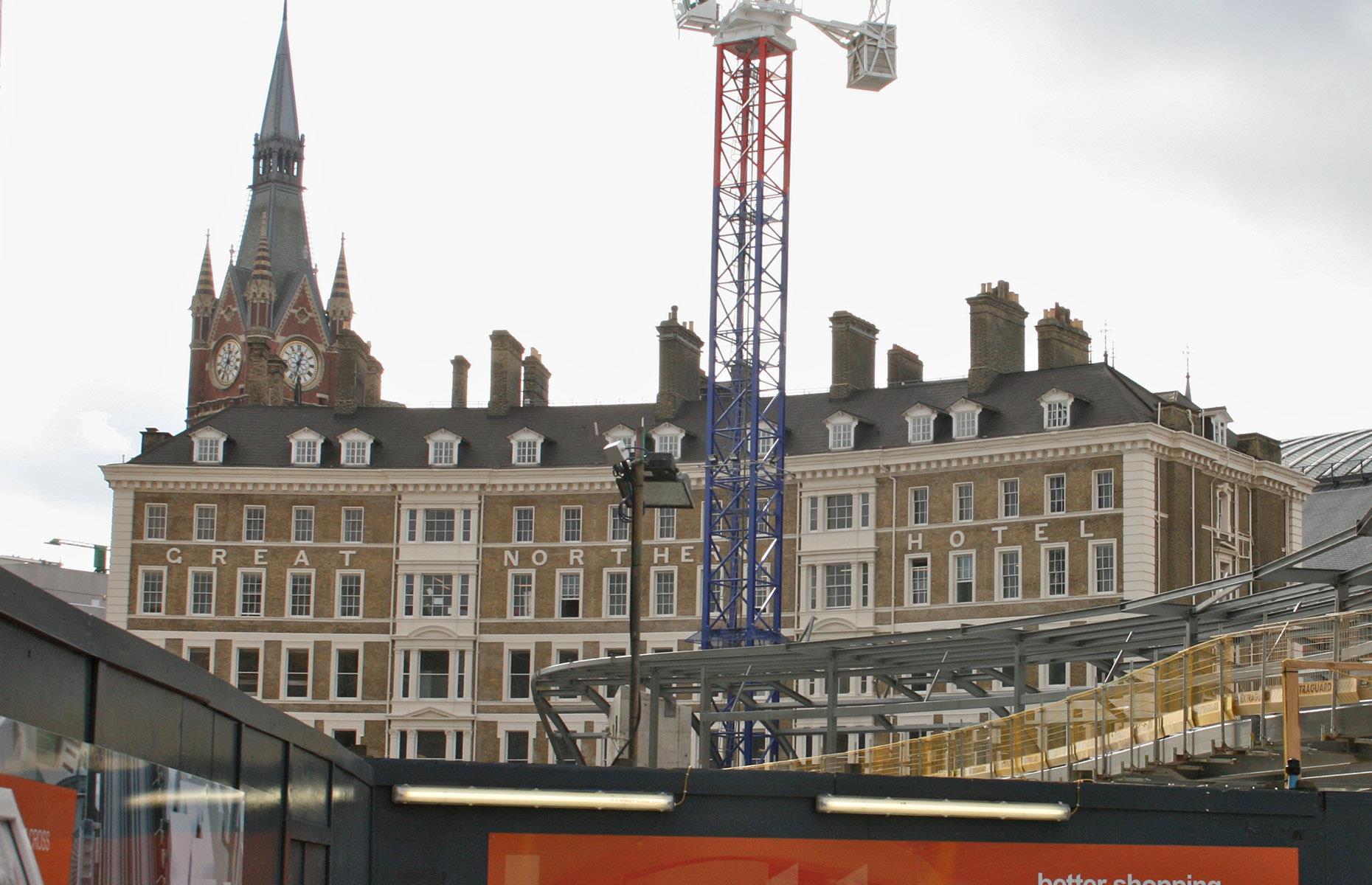 Then: Great Northern Hotel, London, UK