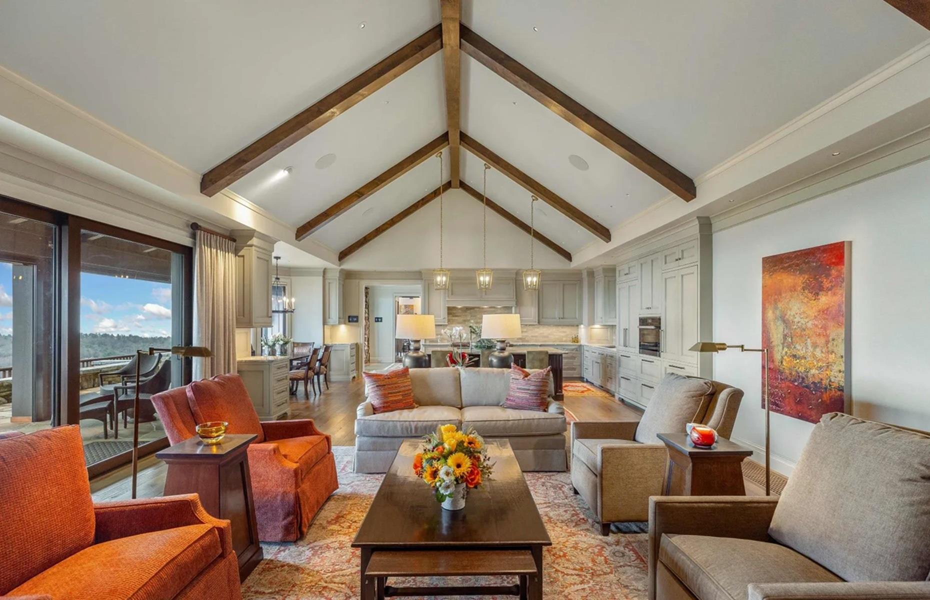 Vaulted ceilings