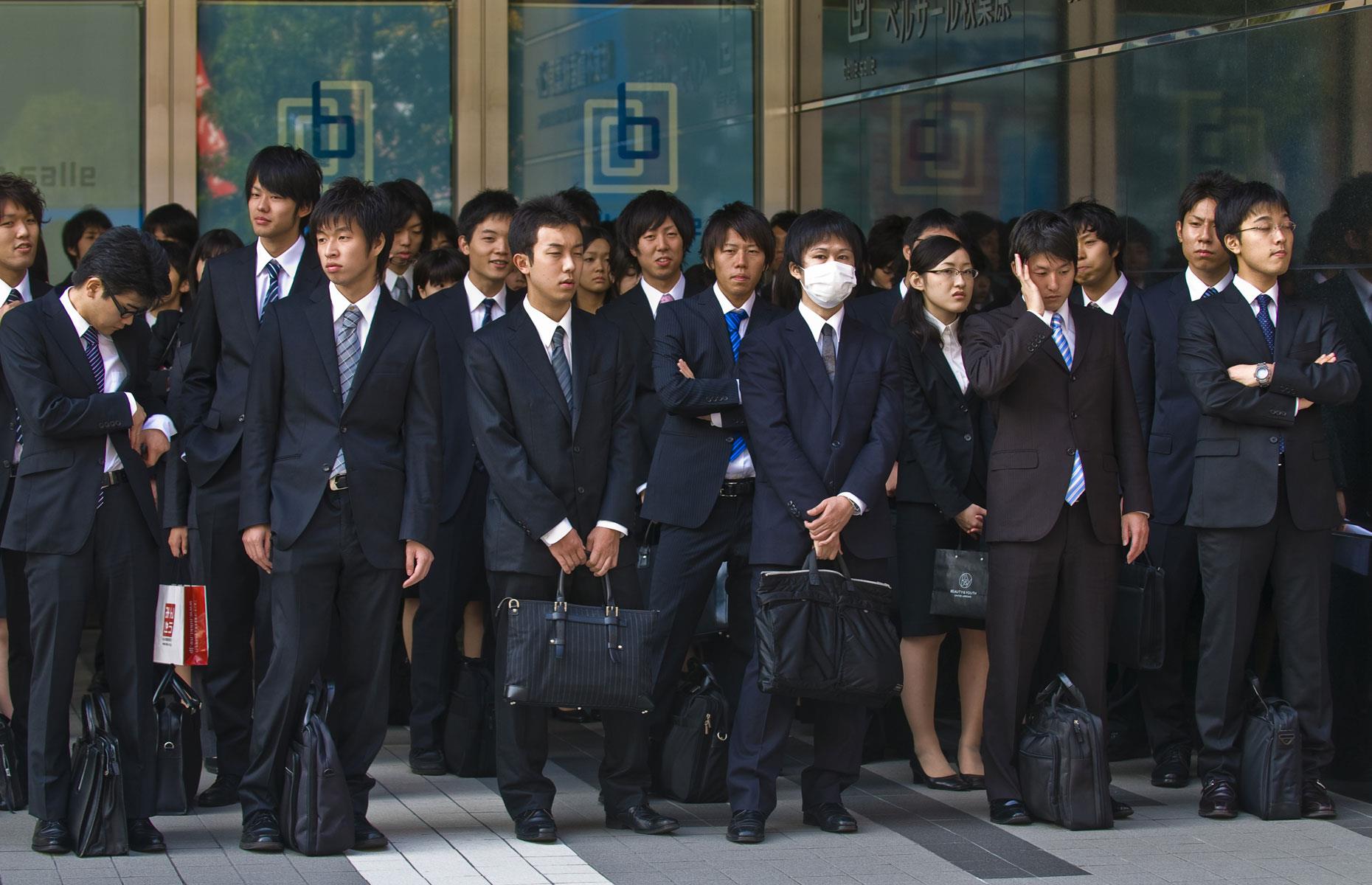 Japan – Work-Life-Balance-Wert: 3,4